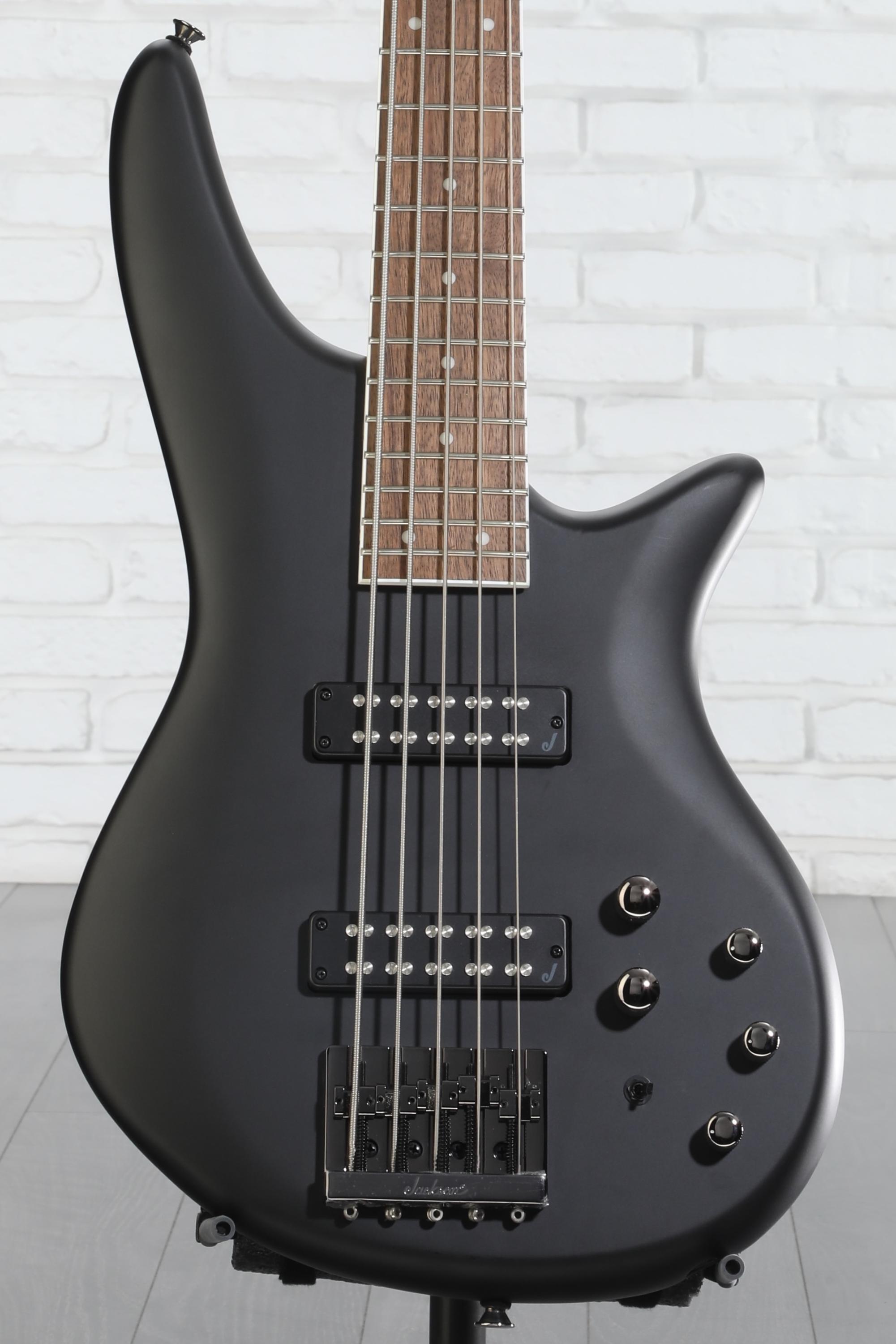 Jackson Spectra JS3V Bass Guitar - Satin Black | Sweetwater