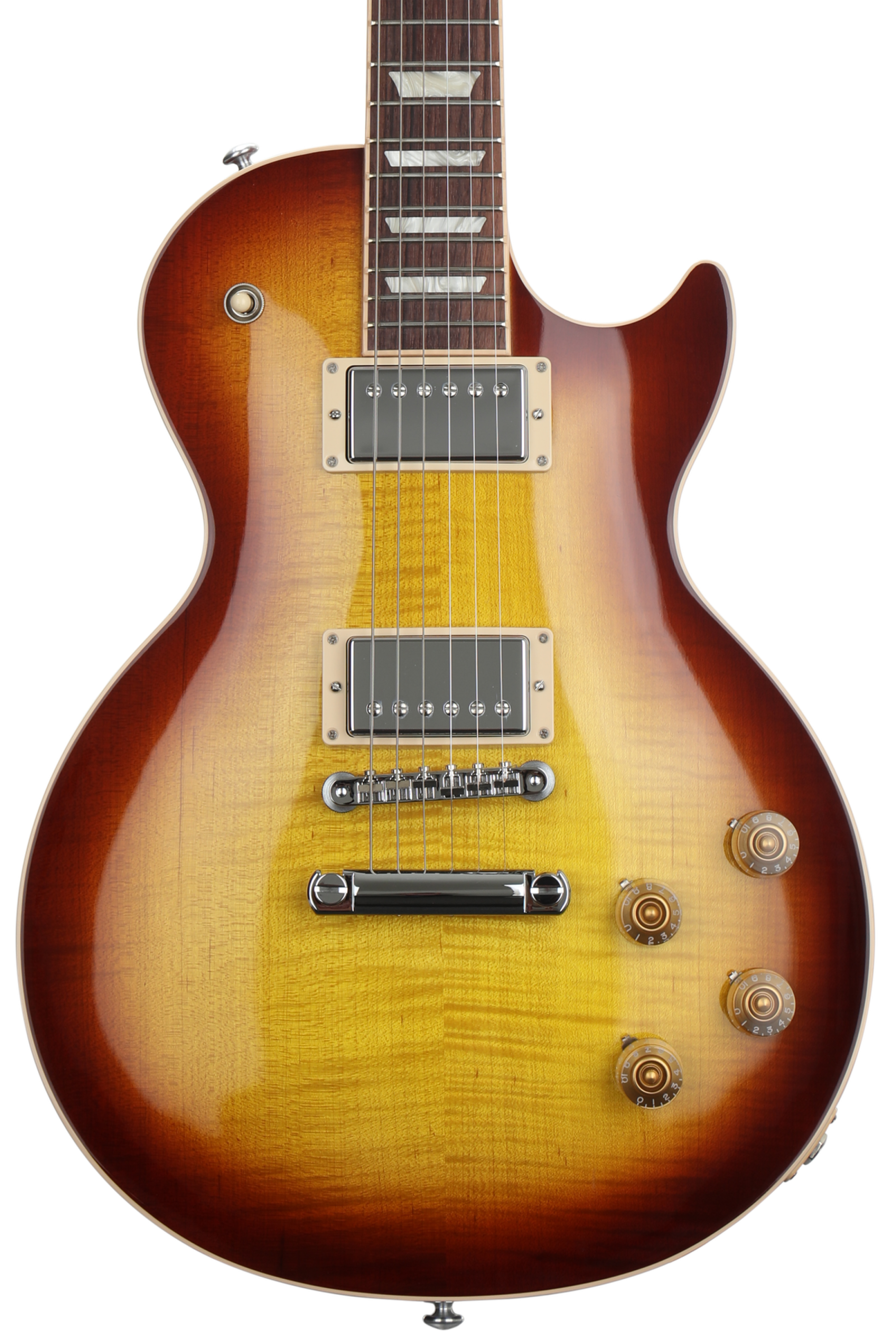 Gibson Les Paul Traditional Pro Plus 2017 - Iced Tea | Sweetwater