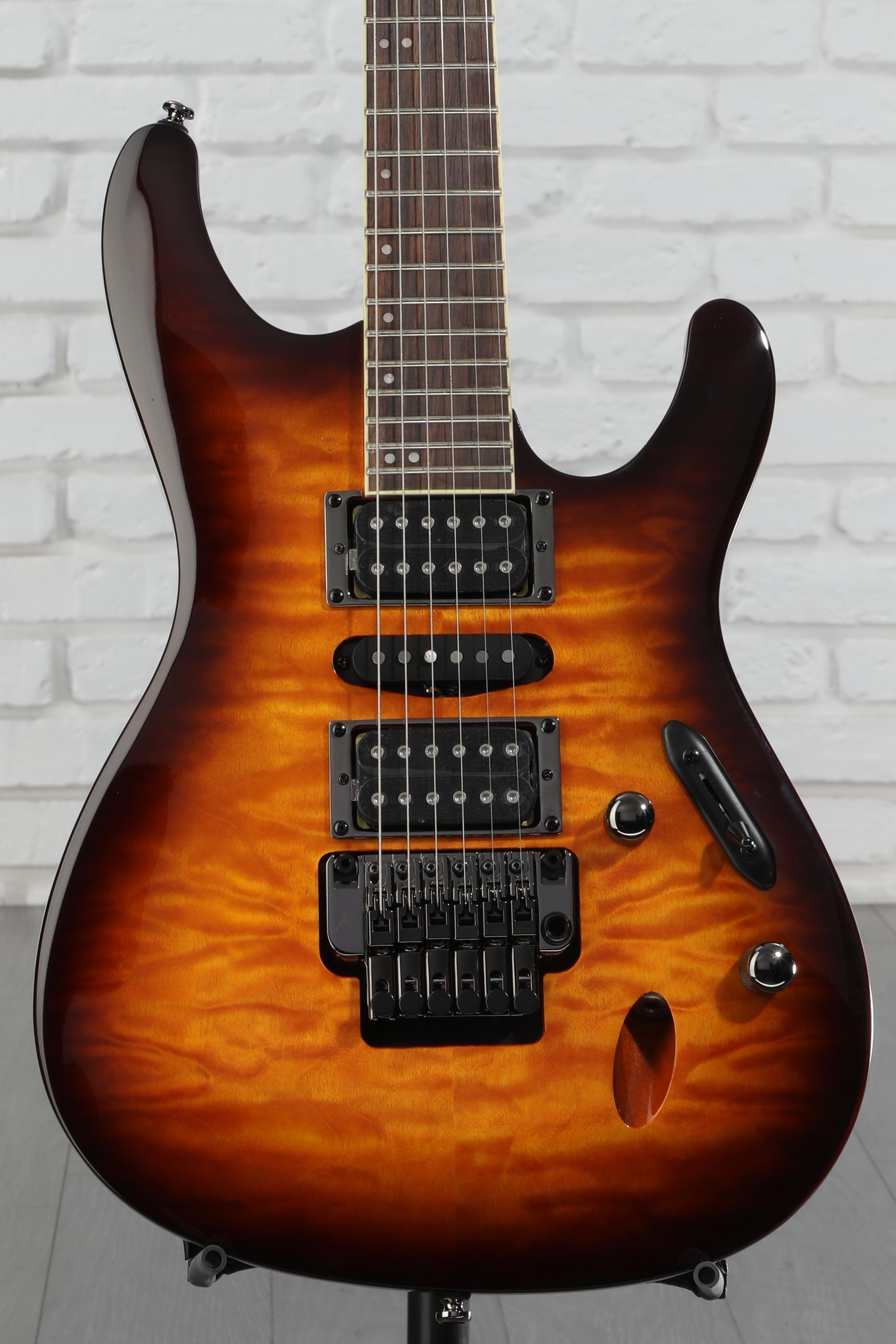 今月中特価！【超軽量】Ibanez S670QM Ibanez S Standard Series S670QM Electric Guitar, Dragon Eye