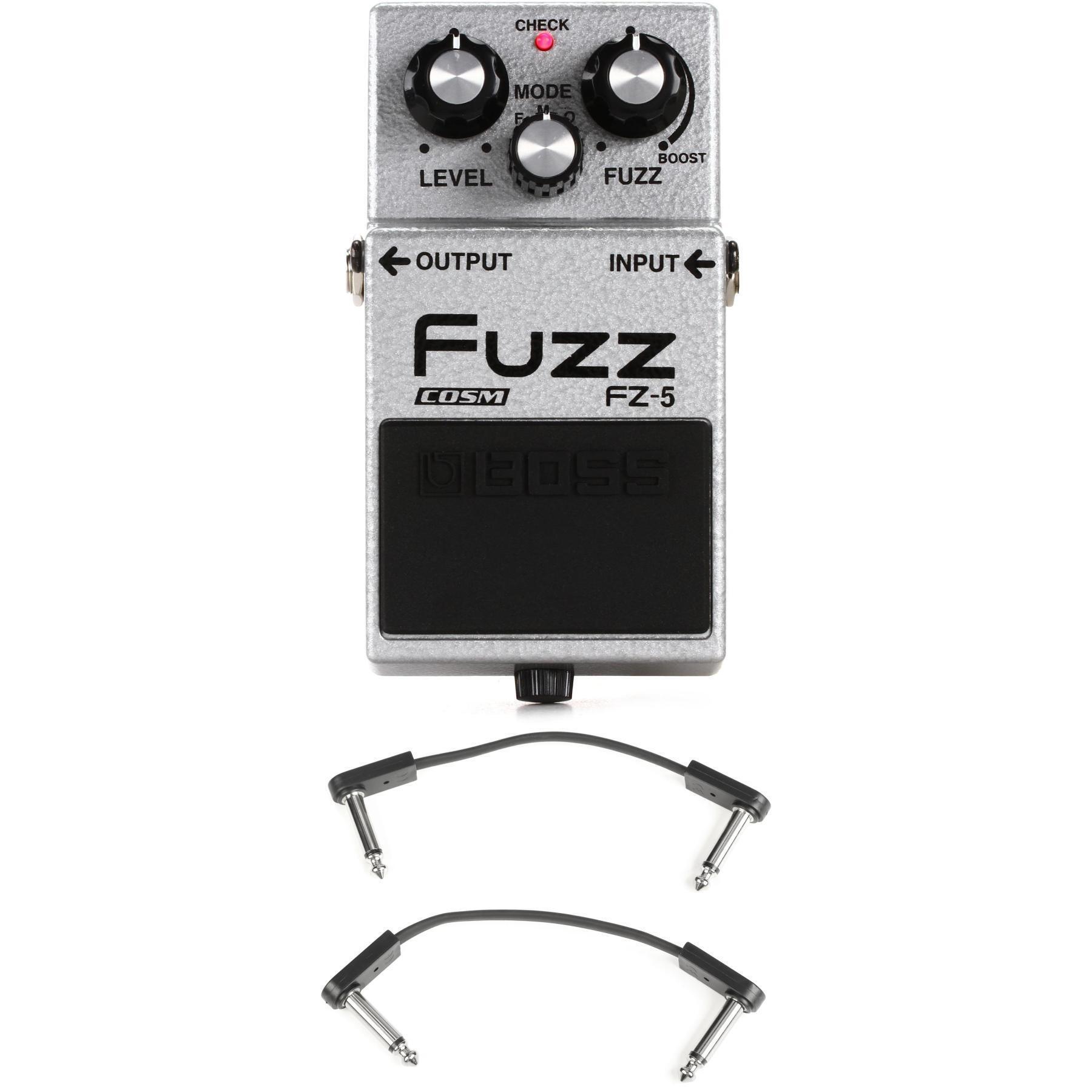 Boss FZ-5 Fuzz Pedal with EBS Patch Cables | Sweetwater