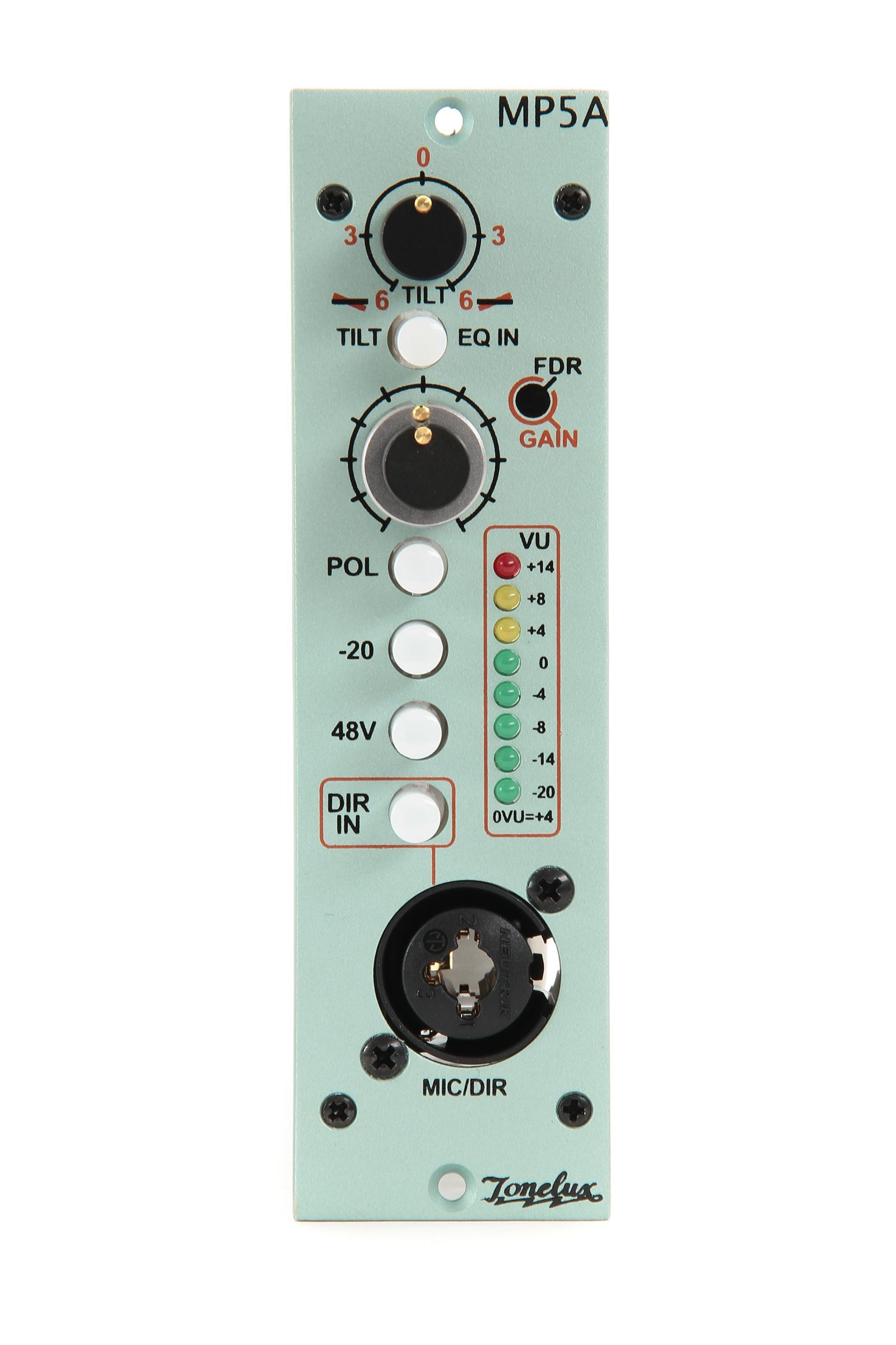 【レア！】Luster Proseries MICRO PREAMP MPA-5 Tonelux MP5A 500 Series Microphone Preamp | Sweetwater