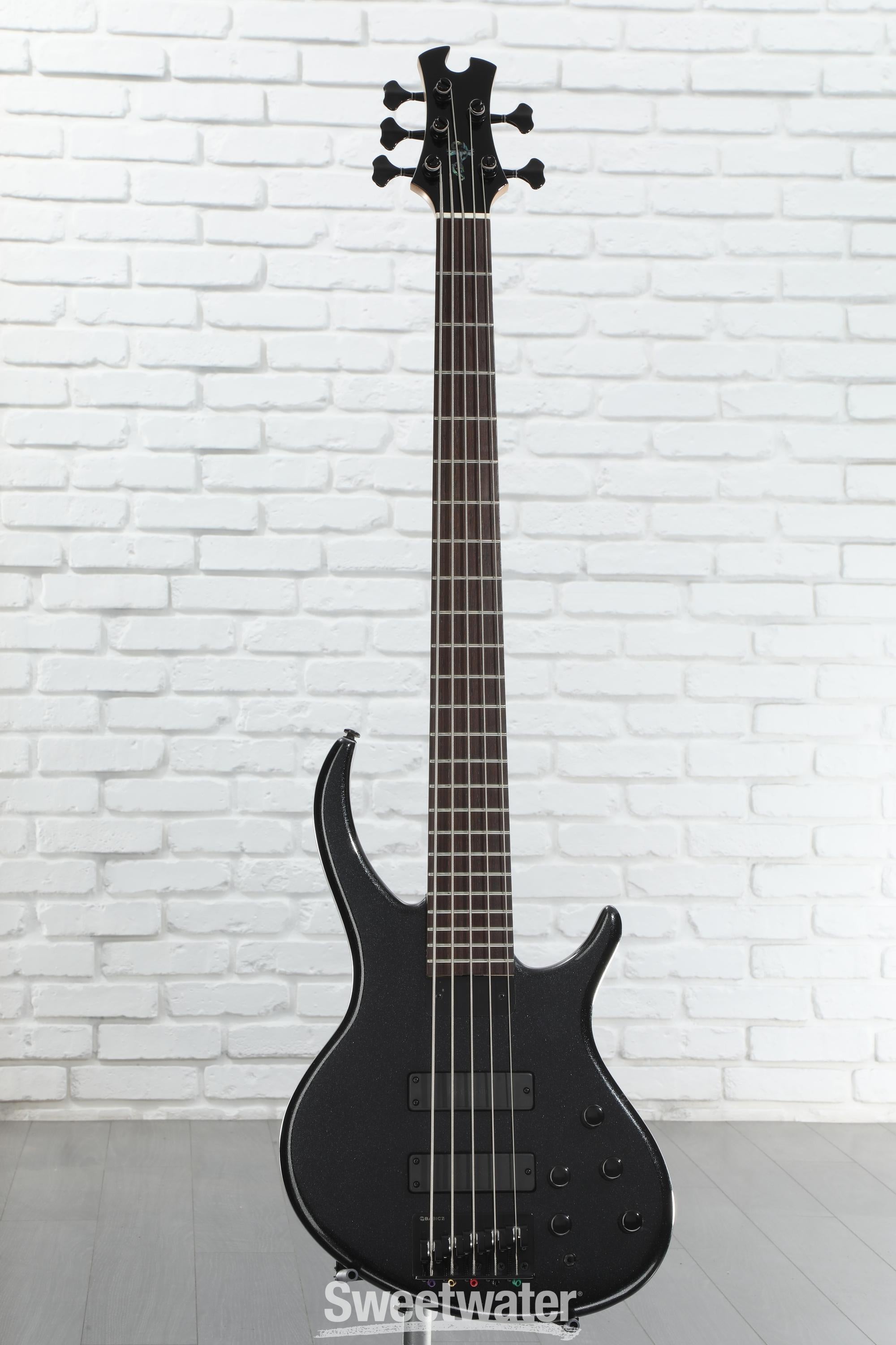 Tobias Killer B V 5-string Bass Guitar - Black Pearl | Sweetwater