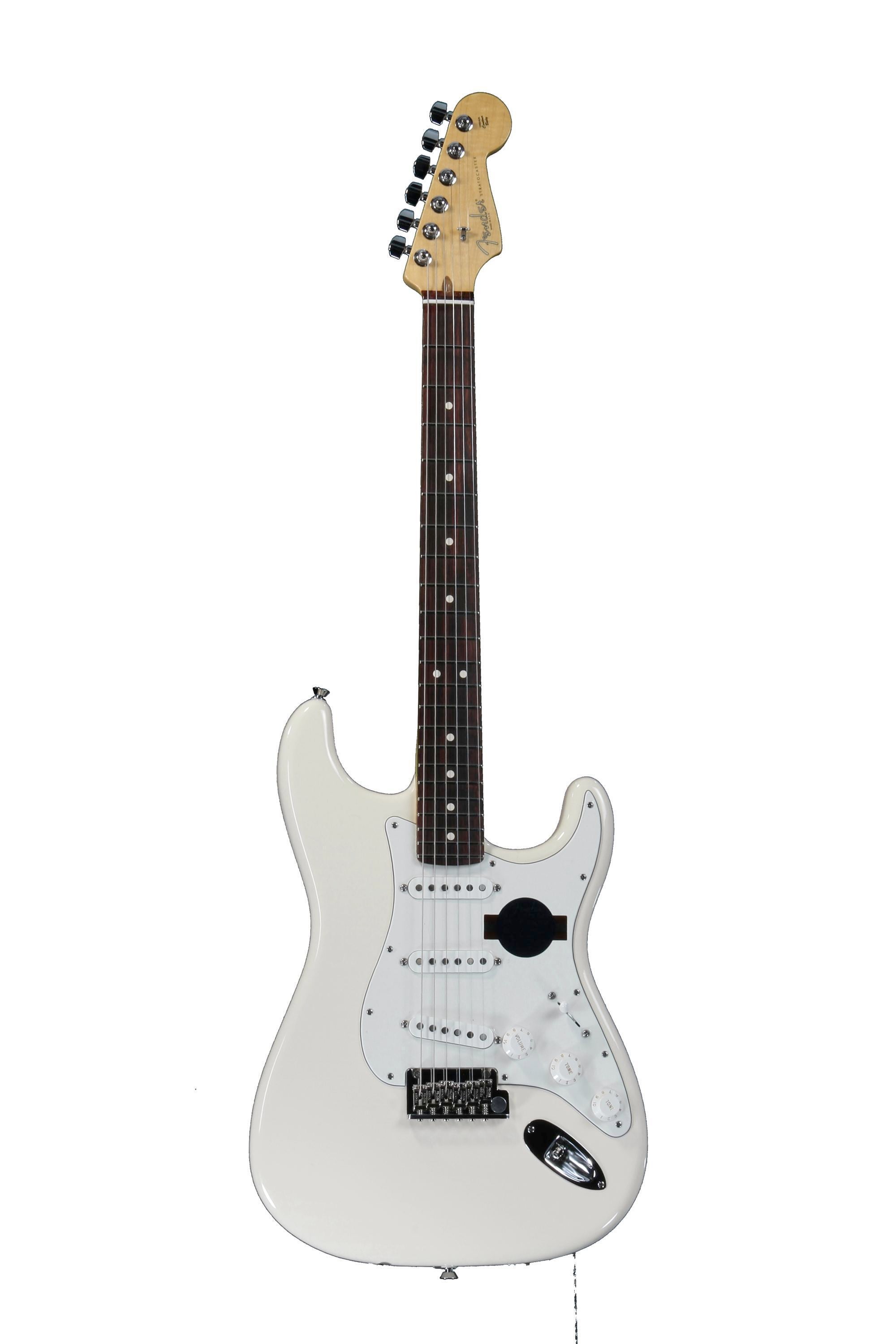 ギター FENDER AM STANDARD ST OWT/M Fender American Standard Stratocaster - Olympic White