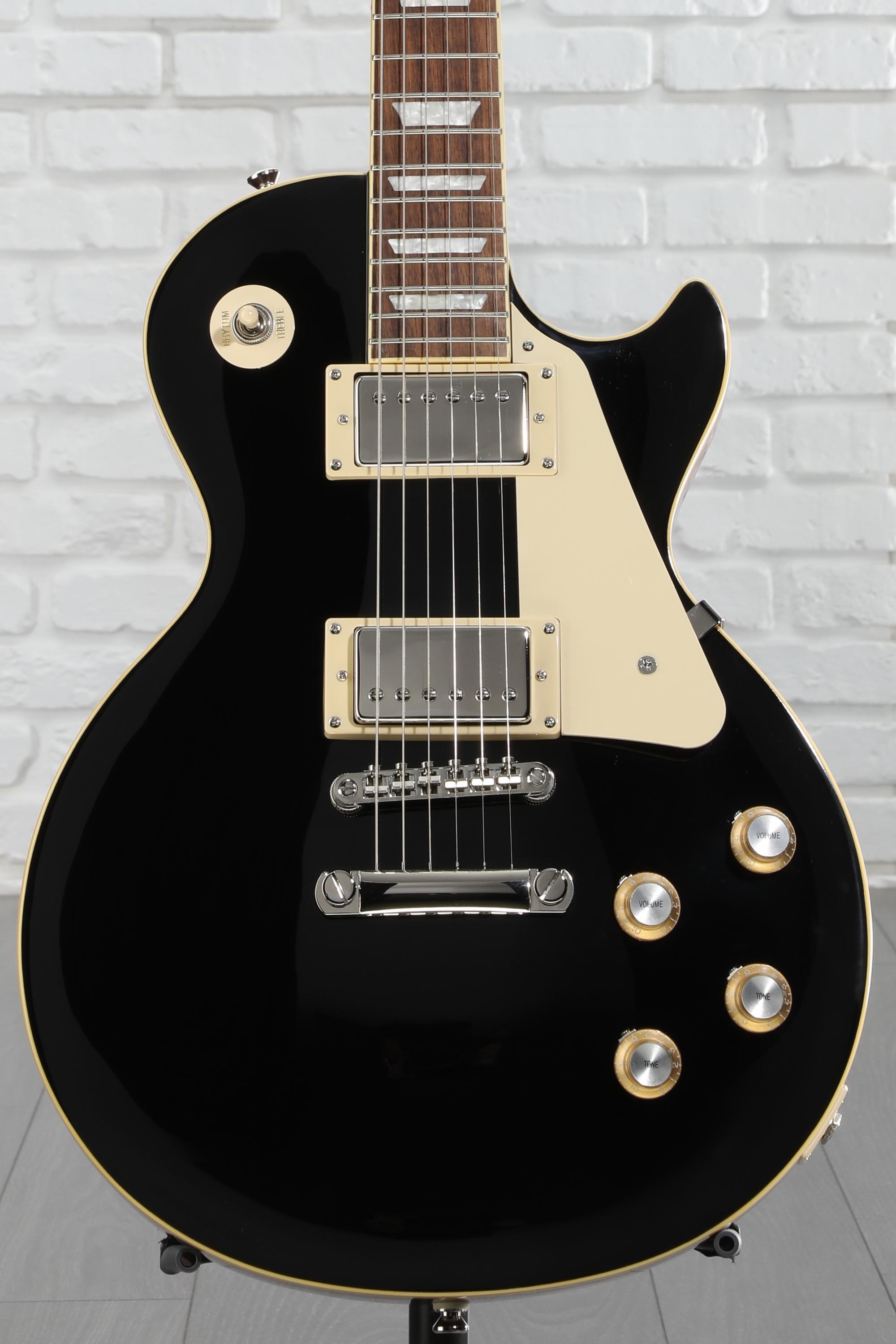 Epiphone Les Paul Standard '60s Electric Guitar - Ebony | Sweetwater