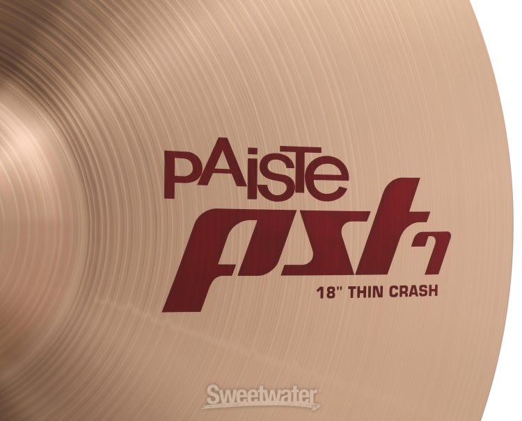 Paiste 18 inch PST 7 Thin Crash Cymbal