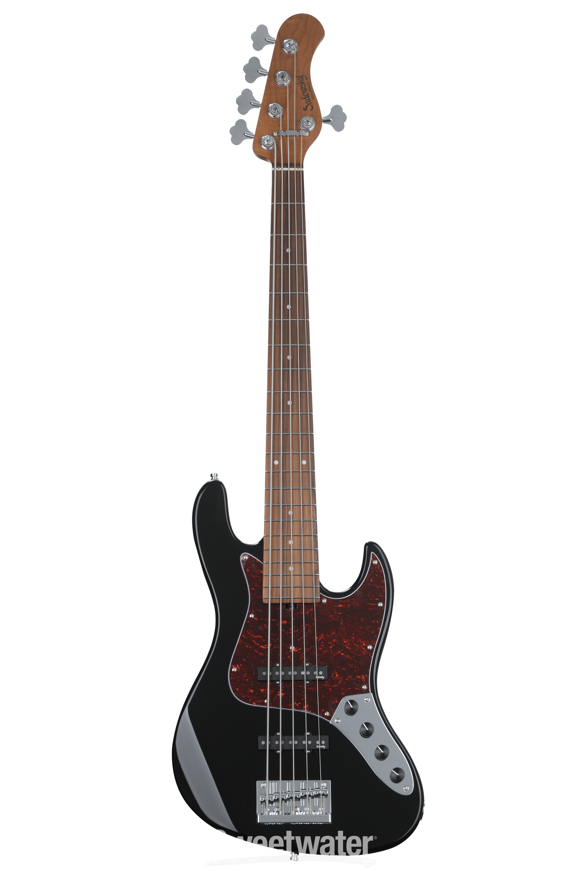 Sadowsky MetroExpress 21-fret Vintage JJ Bass, 5-string - Black