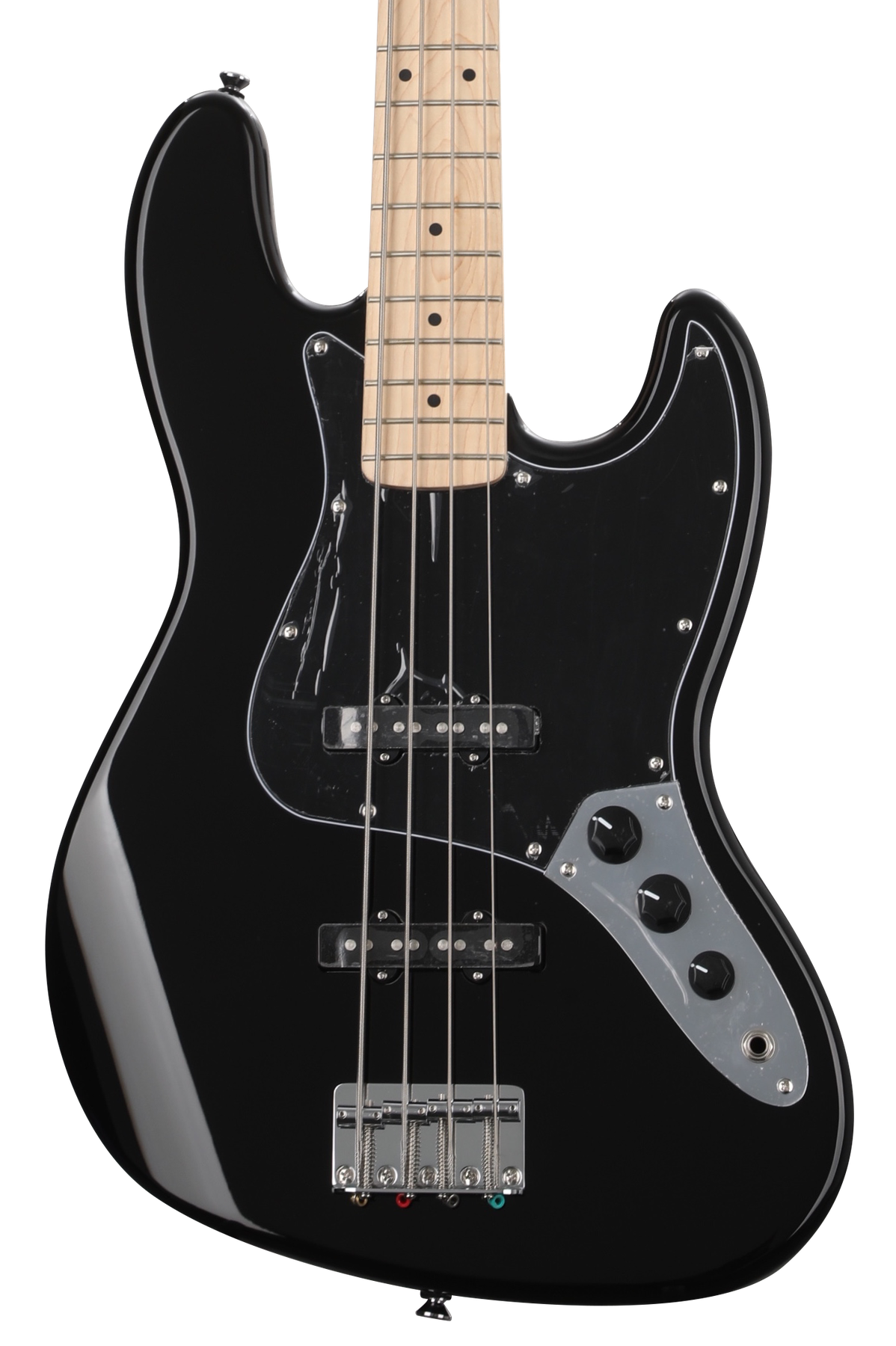 Squier Affinity Series Jazz Bass - Black with Maple