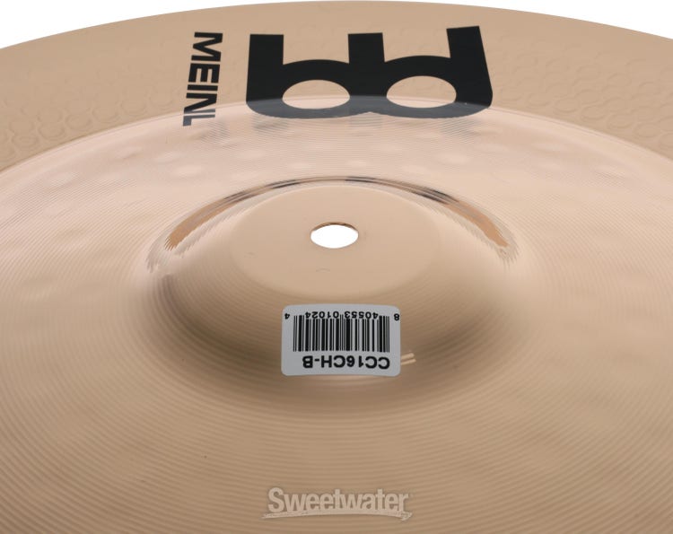 Piatto China Trash Meinl 16 Pollici - Classics Custom Brilliant, Bronzo B12, Finitura Lucida, Made In Germany - Foto 7