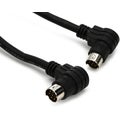 Photo of Hosa CCD-103 Right-angle 8-pin Mini-DIN Cable for DJ CD Players - 3 foot