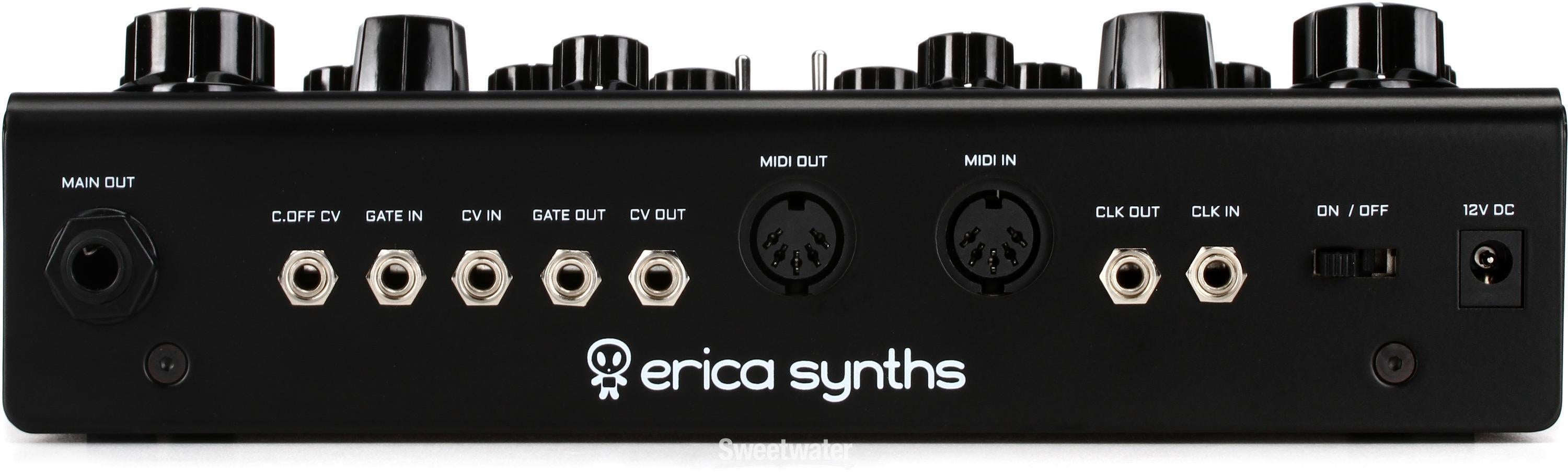 Erica Synths Bassline DB-01 Desktop Bassline Synthesizer | Sweetwater