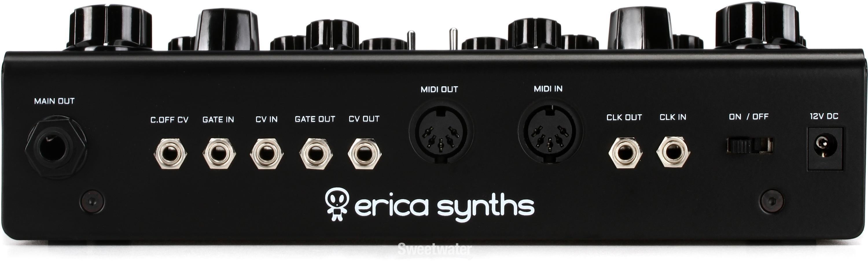 Erica Synths Bassline DB-01 Desktop Bassline Synthesizer Reviews 