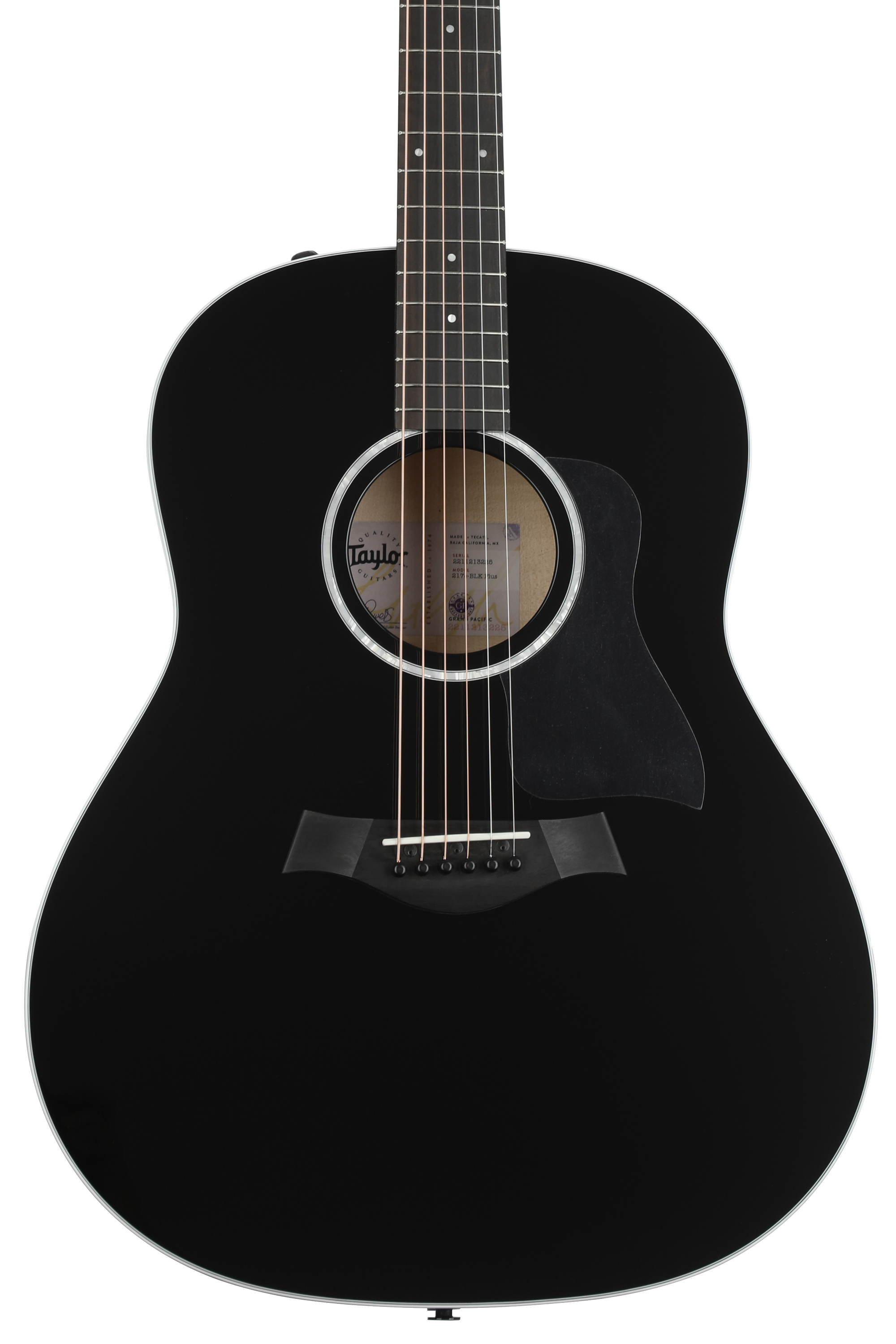 Taylor 217e Plus Grand Pacific Acoustic-electric Guitar - Black