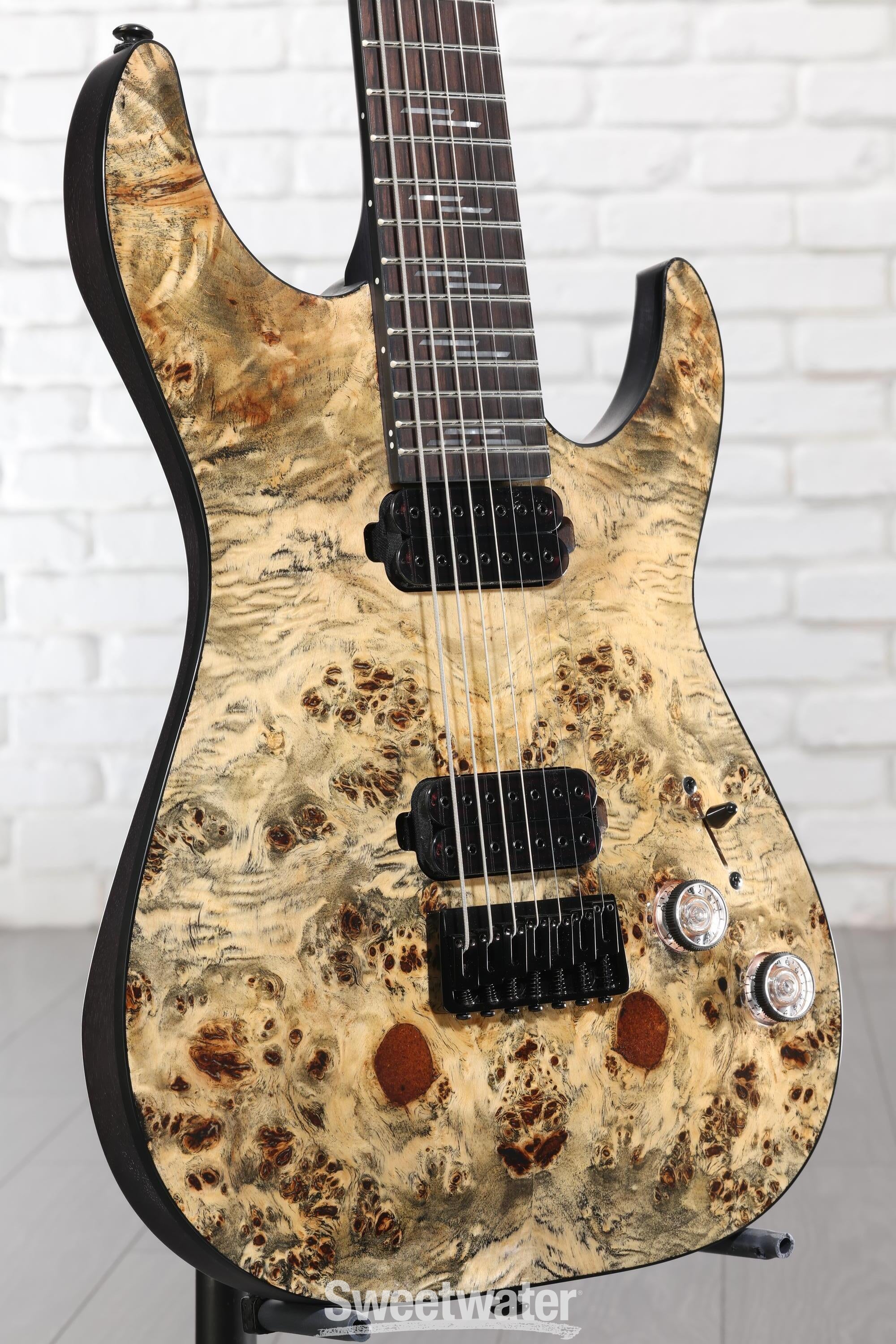 Photo of Schecter Omen Elite-7 Electric Guitar - Charcoal