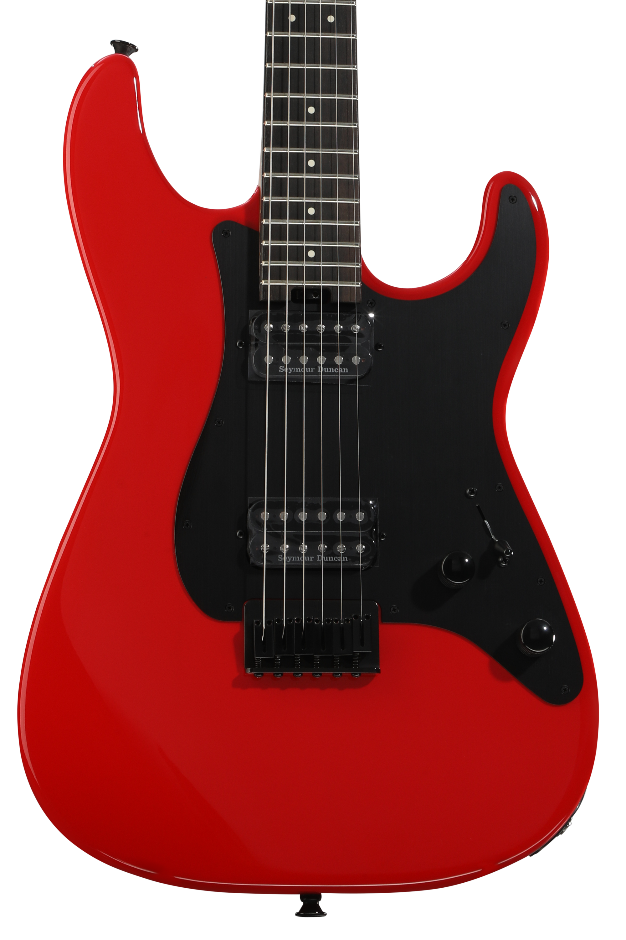 ギター Charvel DX-1 Trans Black Charvel Desolation DX-1 ST Soloist Electric Guitar Transparent