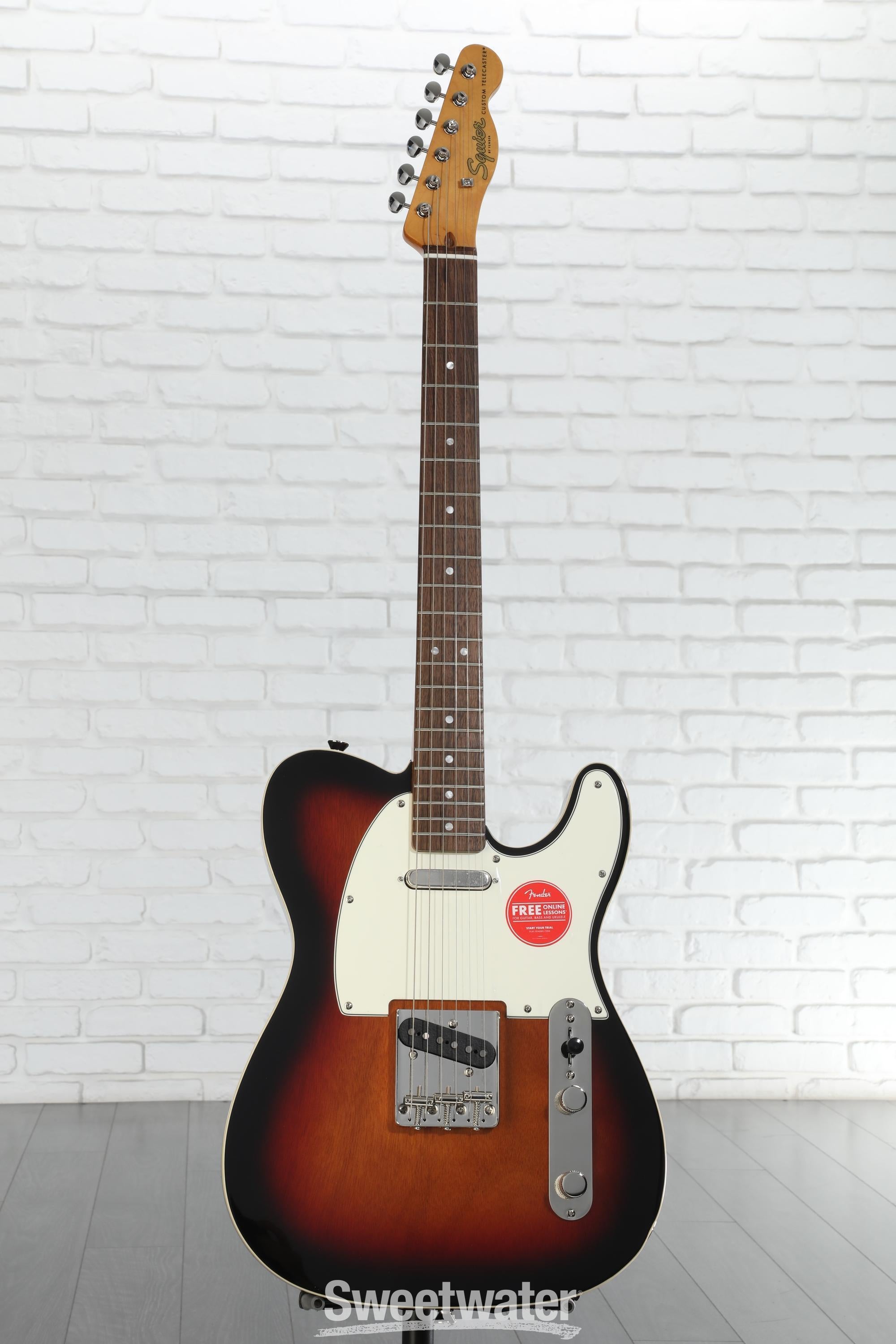 ギター Squier Classic Vibe60s Custom Telecaster Squier Classic Vibe 60's Telecaster Custom - 3-Tone Sunburst