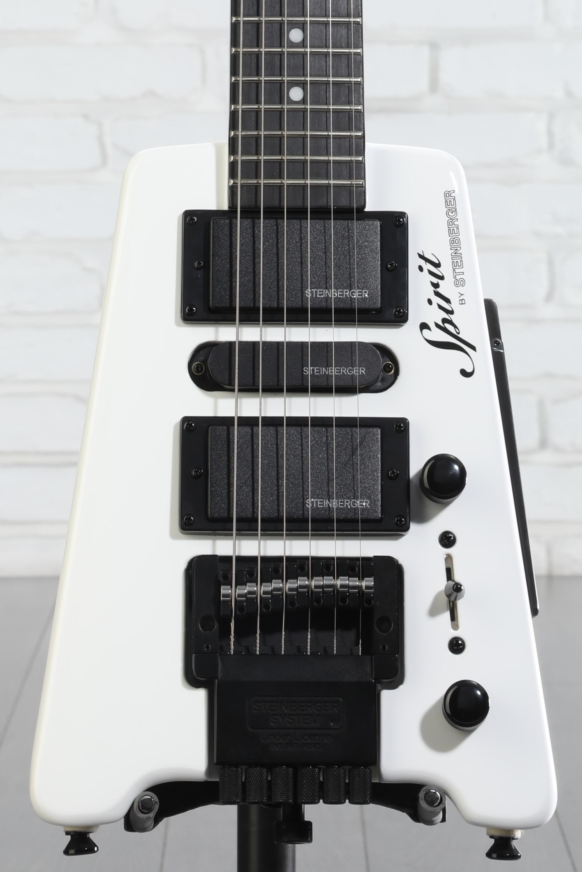 Steinberger Spirit GT-PRO Deluxe Electric Guitar - White | Sweetwater