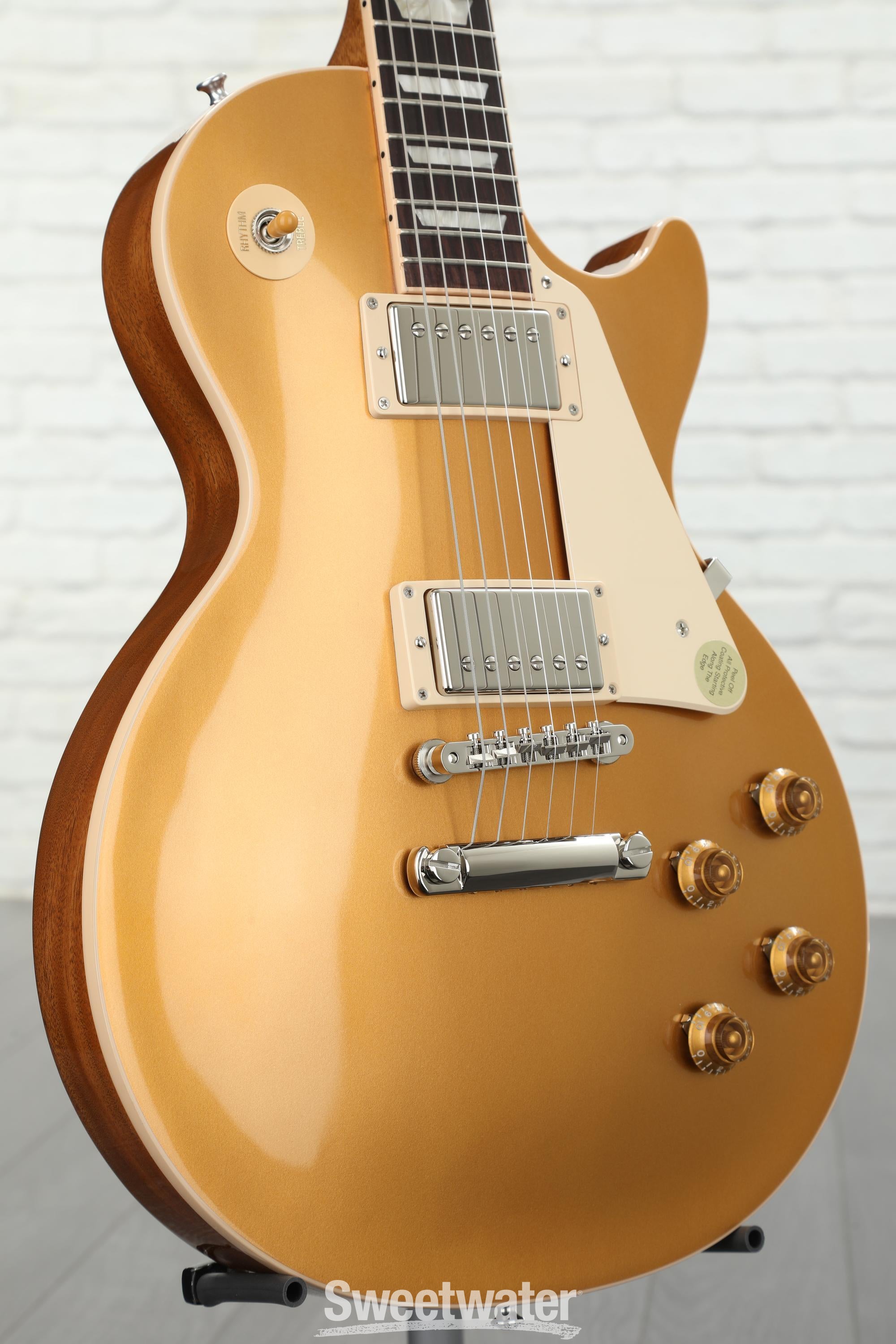 Gibson Les Paul Standard '50s Electric Guitar - Gold Top | Sweetwater