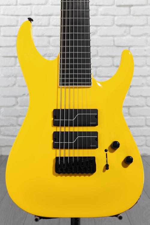 ESP LTD Stephen Carpenter SC-608 Signature 8-string Baritone Electric Guitar - Yellow