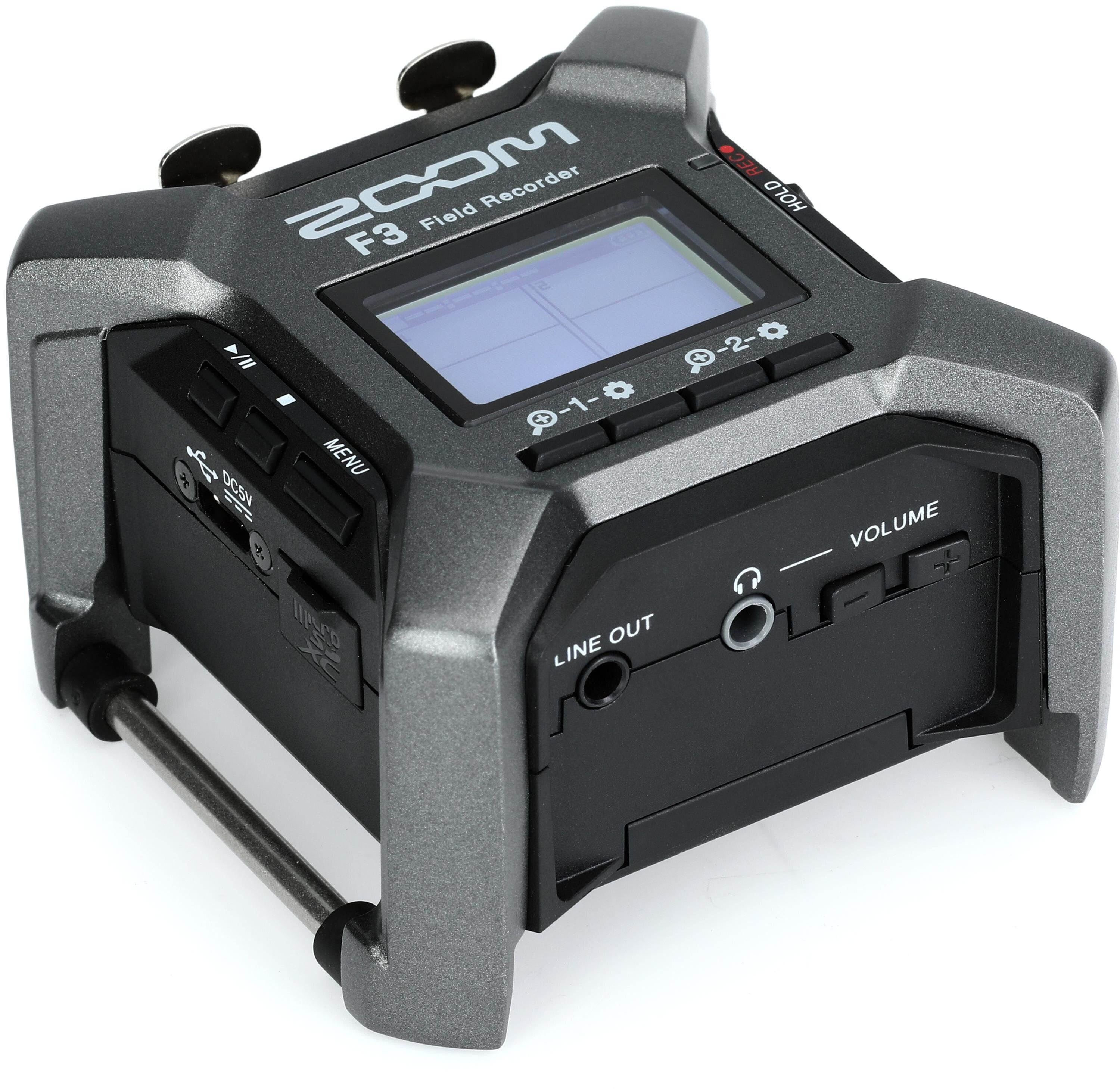 Zoom F3 2-input Field Recorder | Sweetwater
