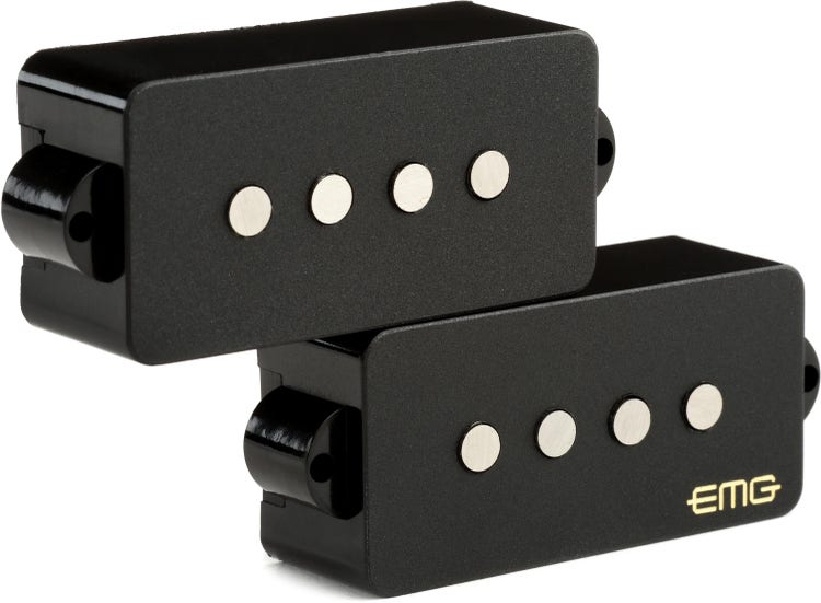 EMG GZR-P Geezer Butler Signature P Bass Pickup - Black
