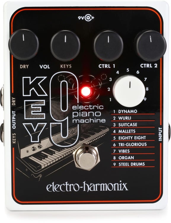 Electro-Harmonix C9 Organ Machine 9-Preset Organ Emulation Guitar