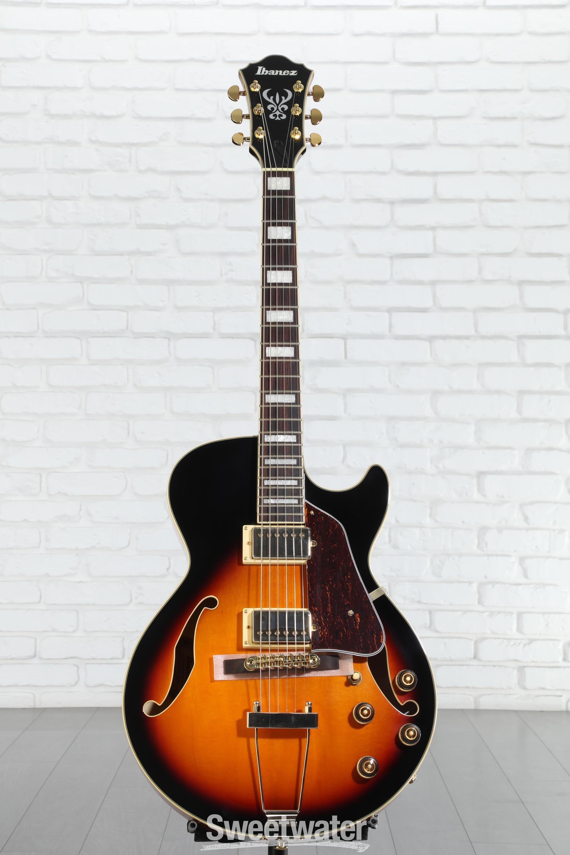 Ibanez Artcore AG75G Hollowbody Electric Guitar - Brown Sunburst