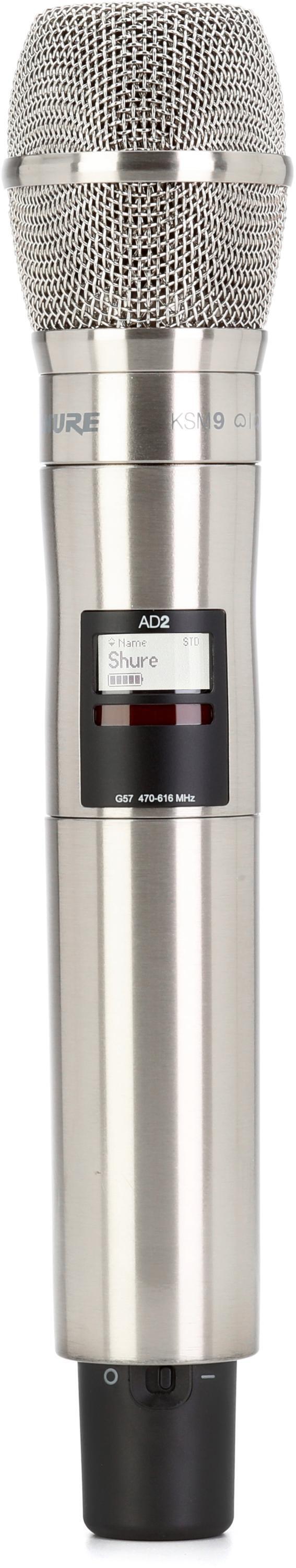 Shure AD2/K9N Wireless Handheld Microphone Transmitter Sweetwater
