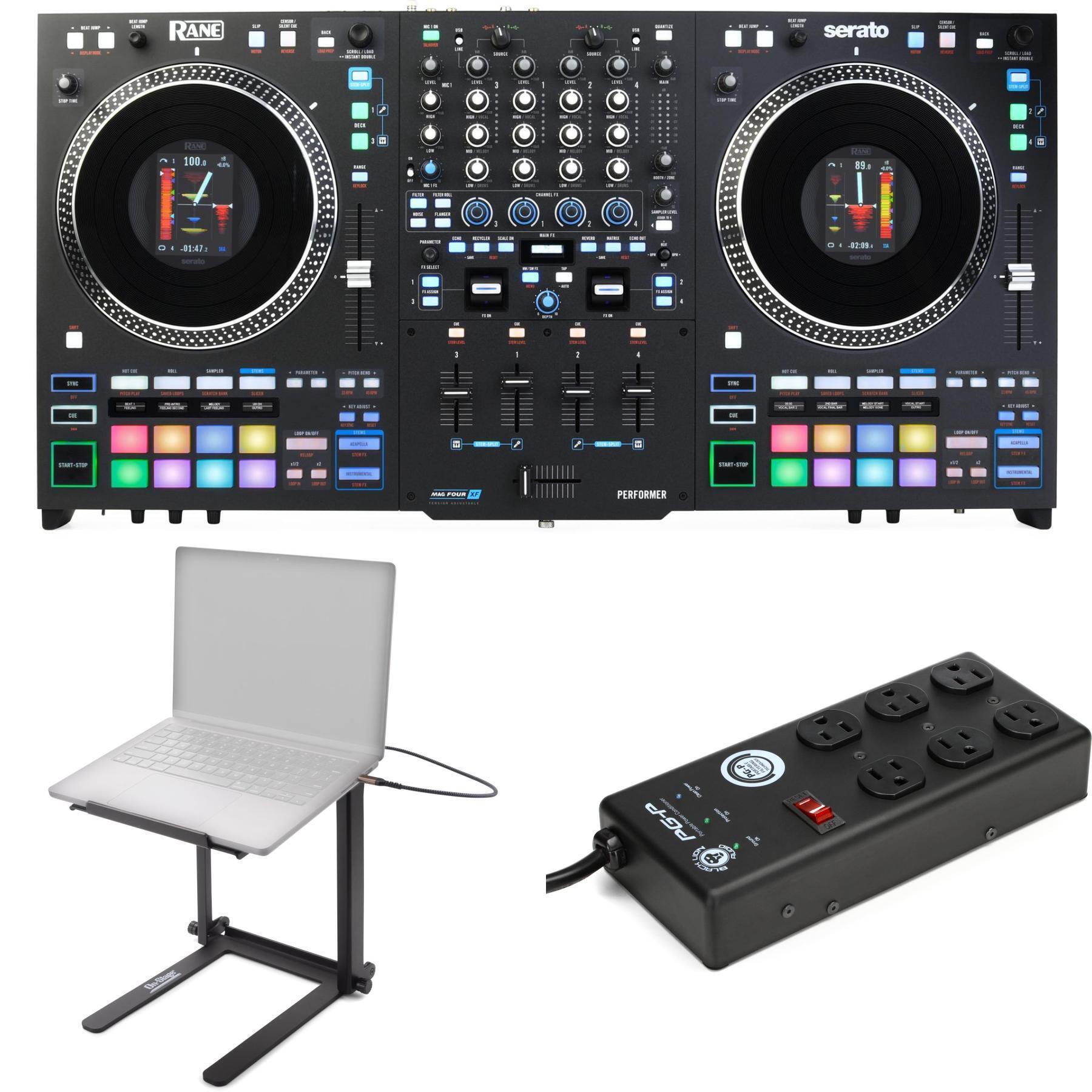 Rane Performer 4-channel Motorized DJ Controller | Sweetwater Rane Performer 4-channel Motorized DJ Controller | Sweetwater