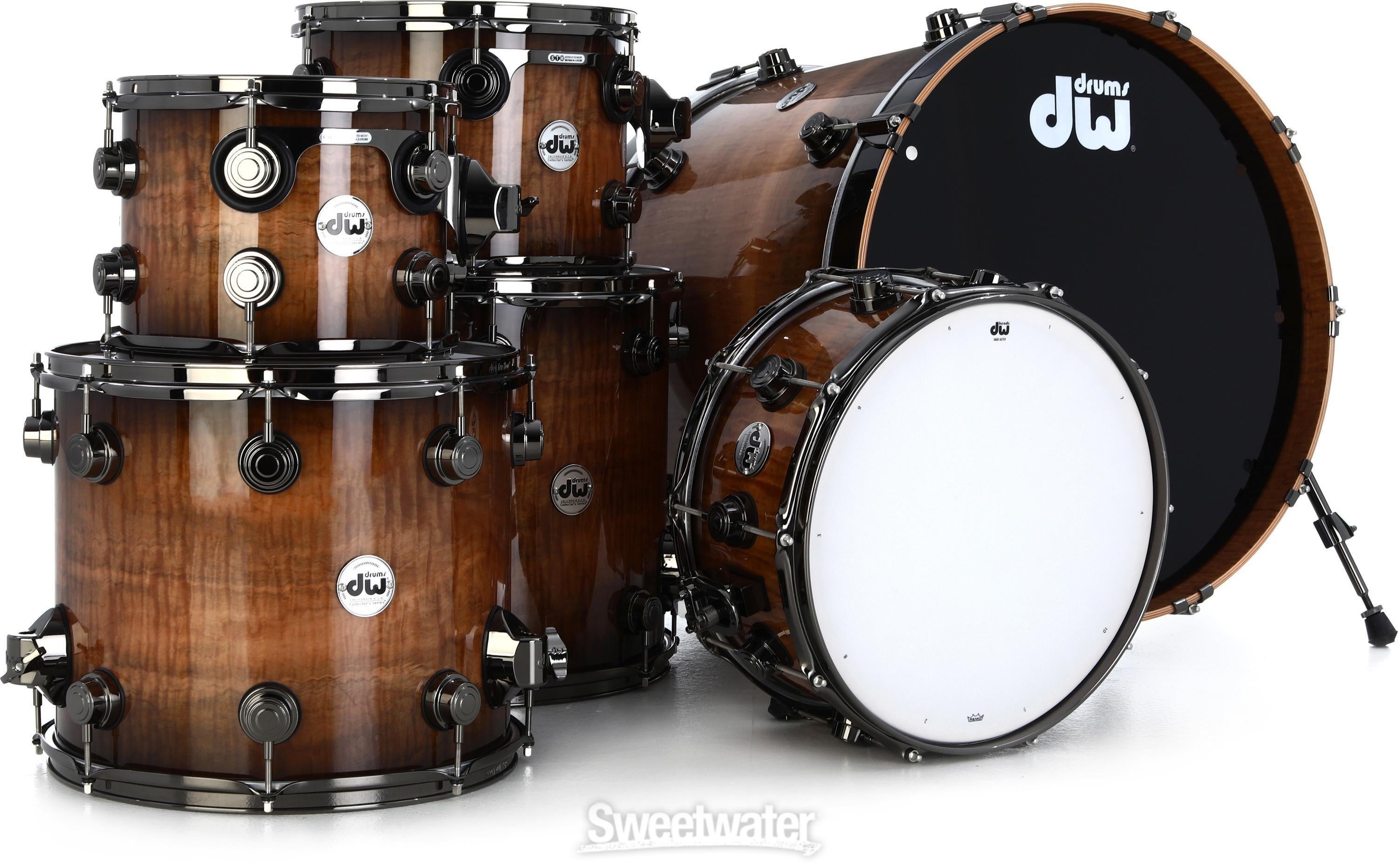 DW Collector's Series 6-piece Shell Pack - Natural to Candy Black
