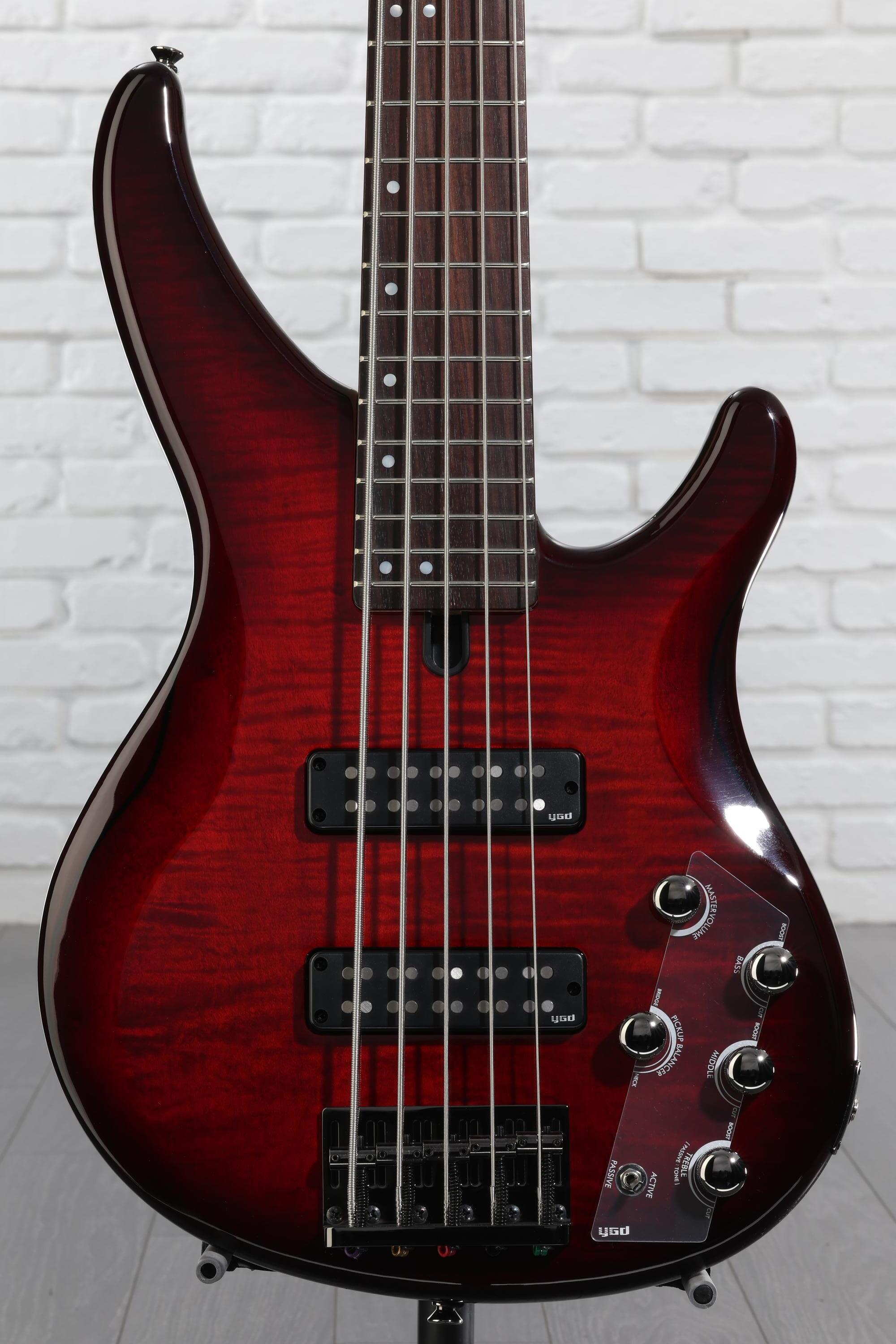 ベース YAMAHA TRBX605FM Yamaha TRBX605FM Electric Bass, 5-String | zZounds