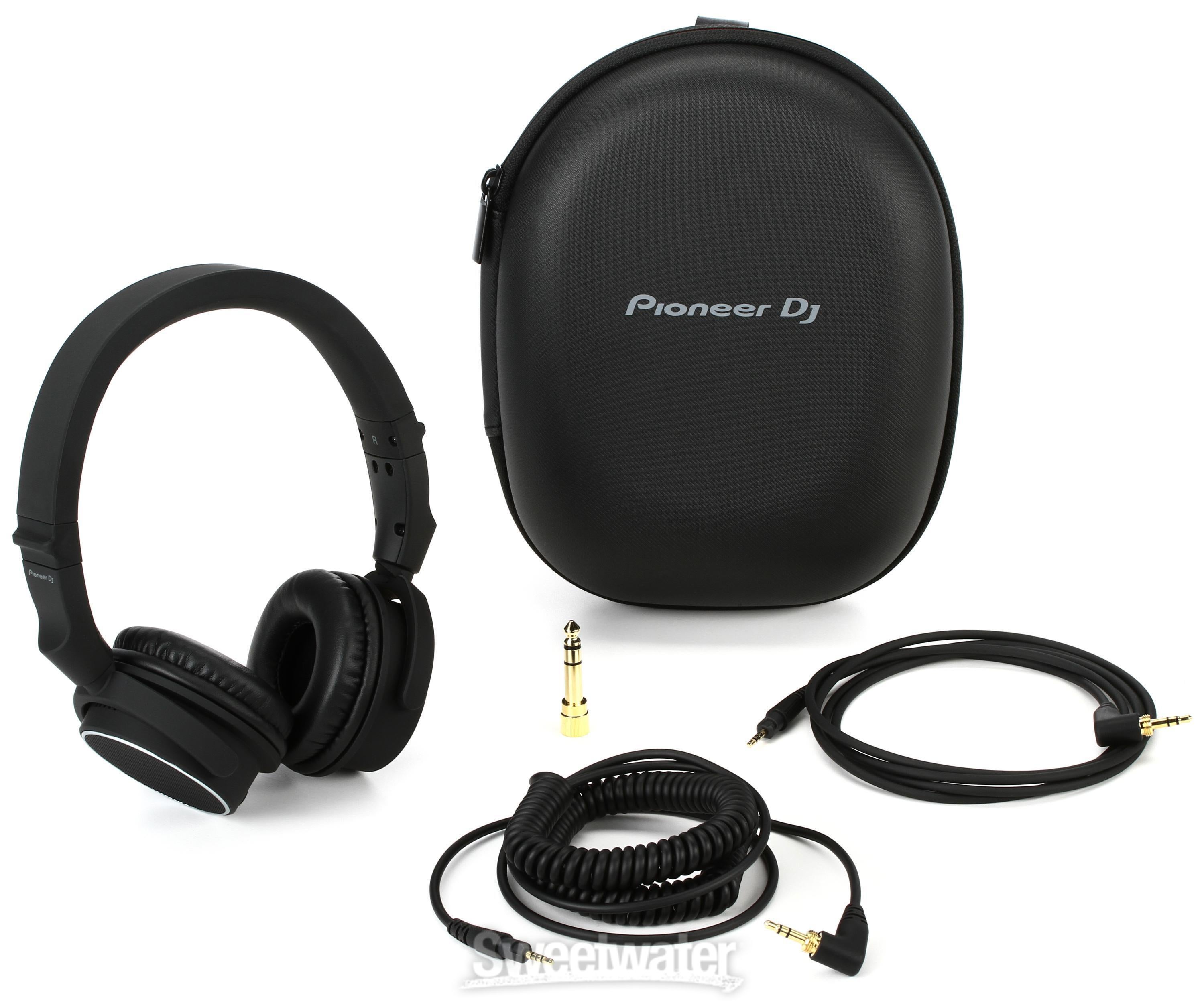 Pioneer DJ HDJ-S7-K Professional DJ Headphones Black Sweetwater