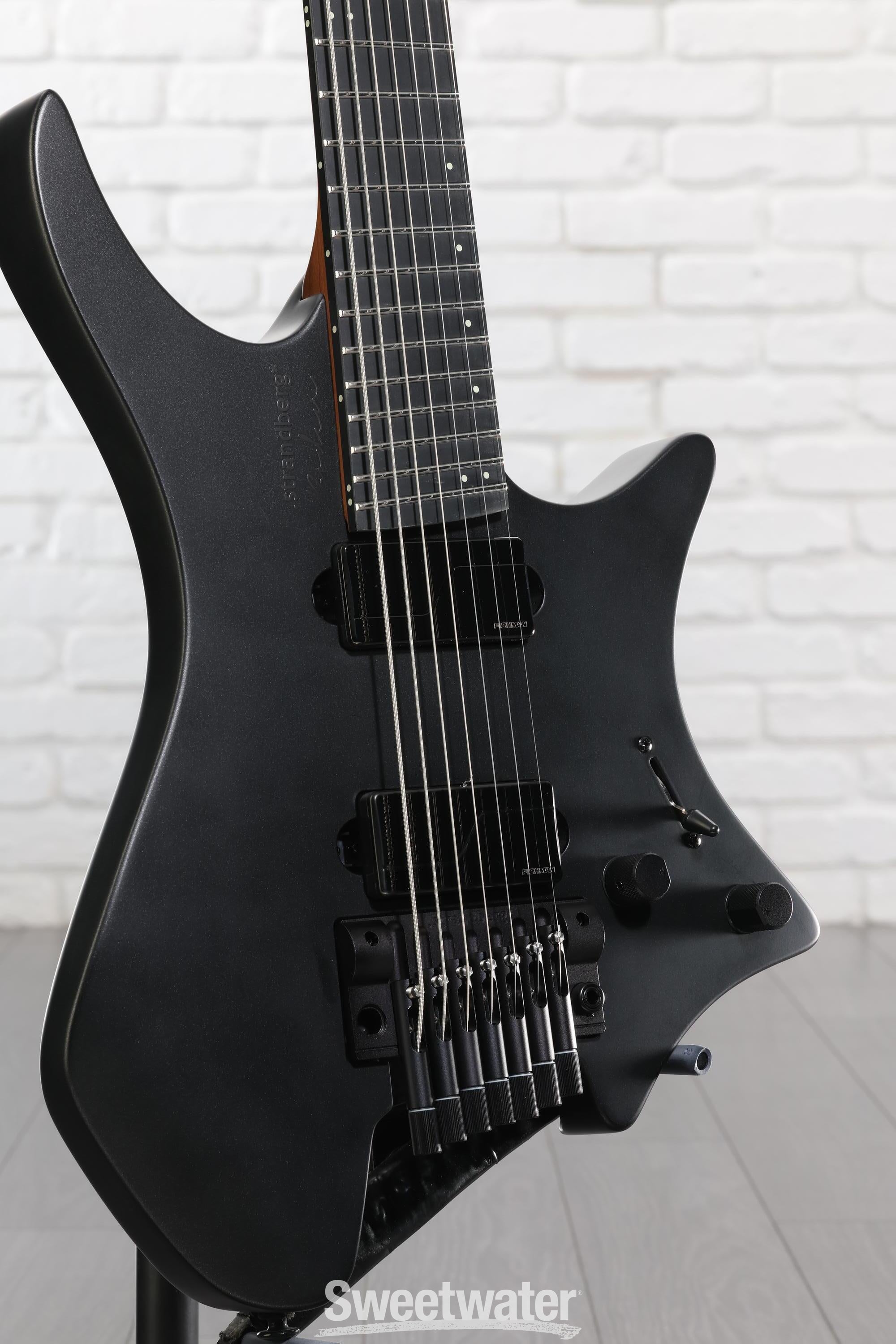 Strandberg Boden Metal NX 7 Tremolo Electric Guitar - Black