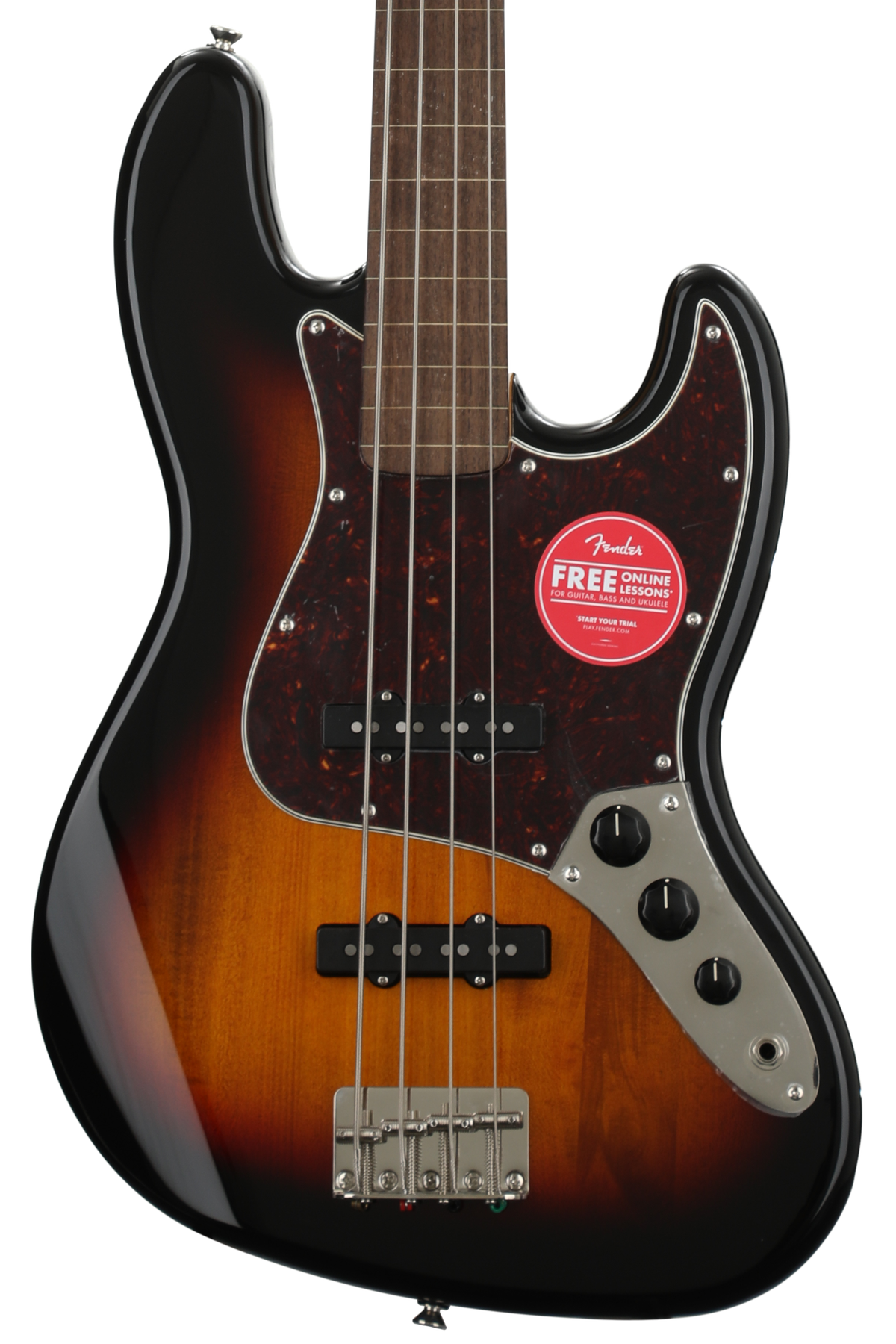 Squier classic deals vibe fretless