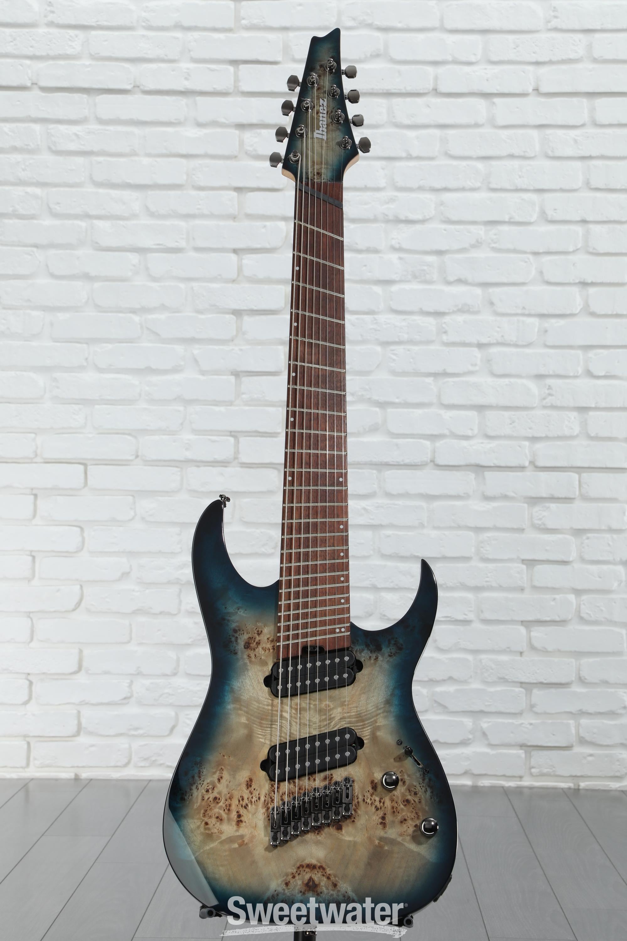 Ibanez RGMS8 8-string Electric Guitar - Cosmic Blue