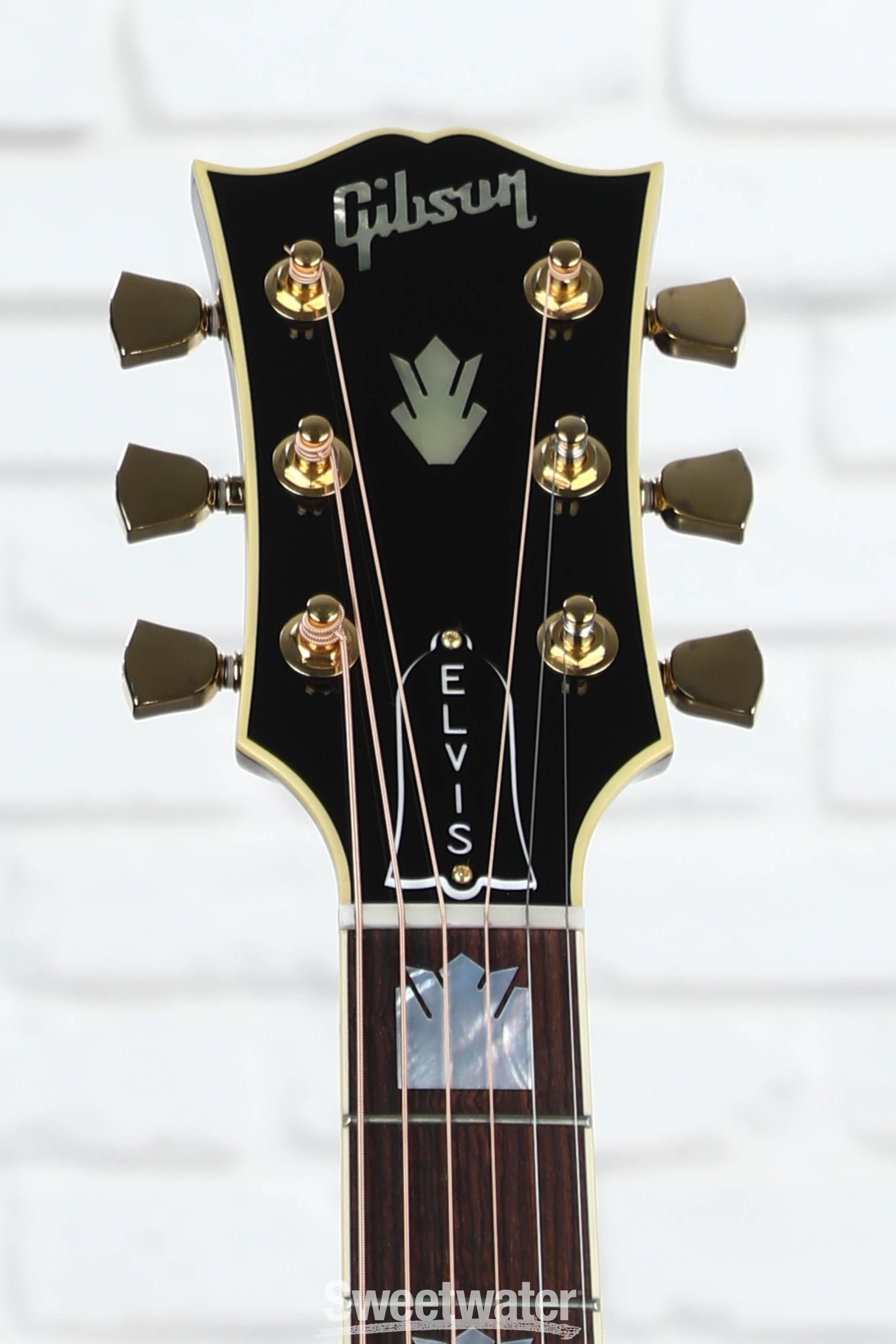 Gibson Acoustic Elvis SJ-200 Acoustic-electric Guitar - Ebony