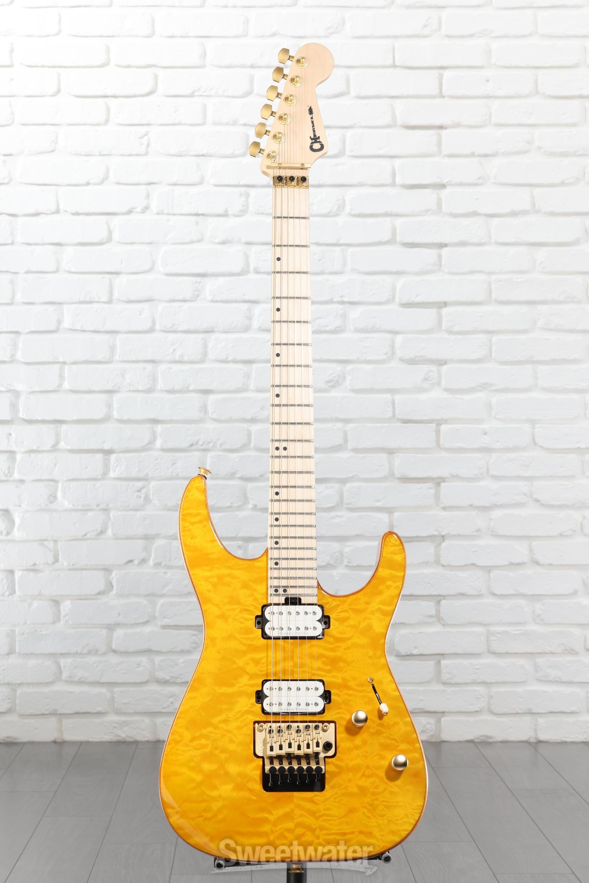 Charvel Pro-Mod DK24 HH FR - Dark Amber | Sweetwater