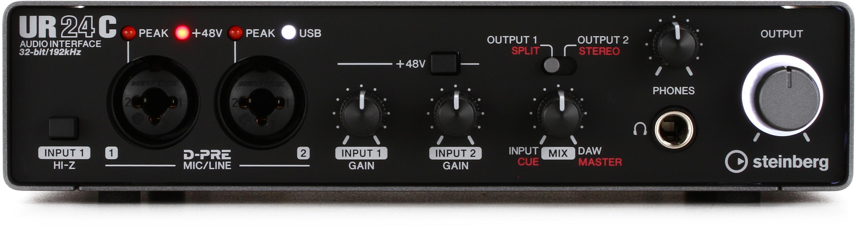 Steinberg UR24C USB Audio Interface | Sweetwater