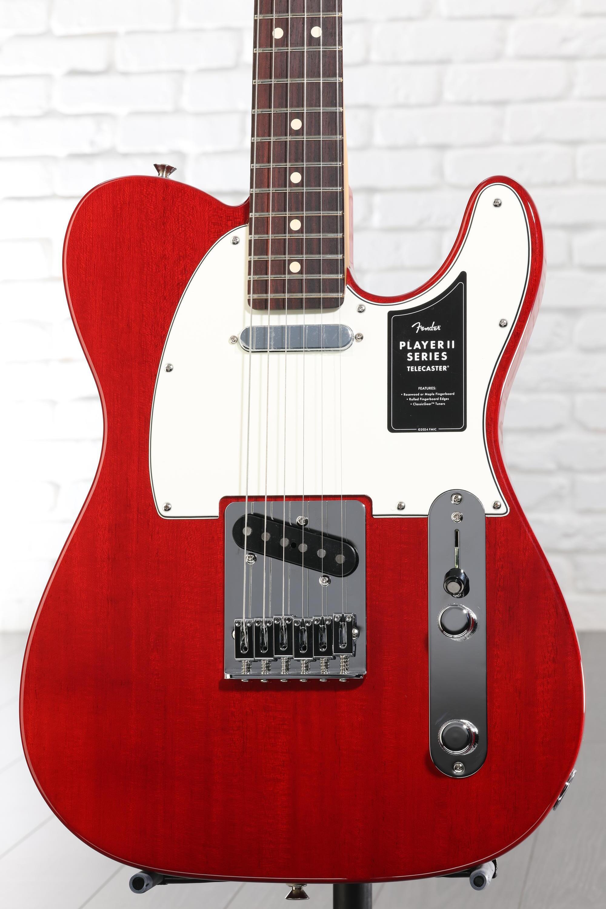 Fender Player II Telecaster Electric Guitar - Transparent Cherry