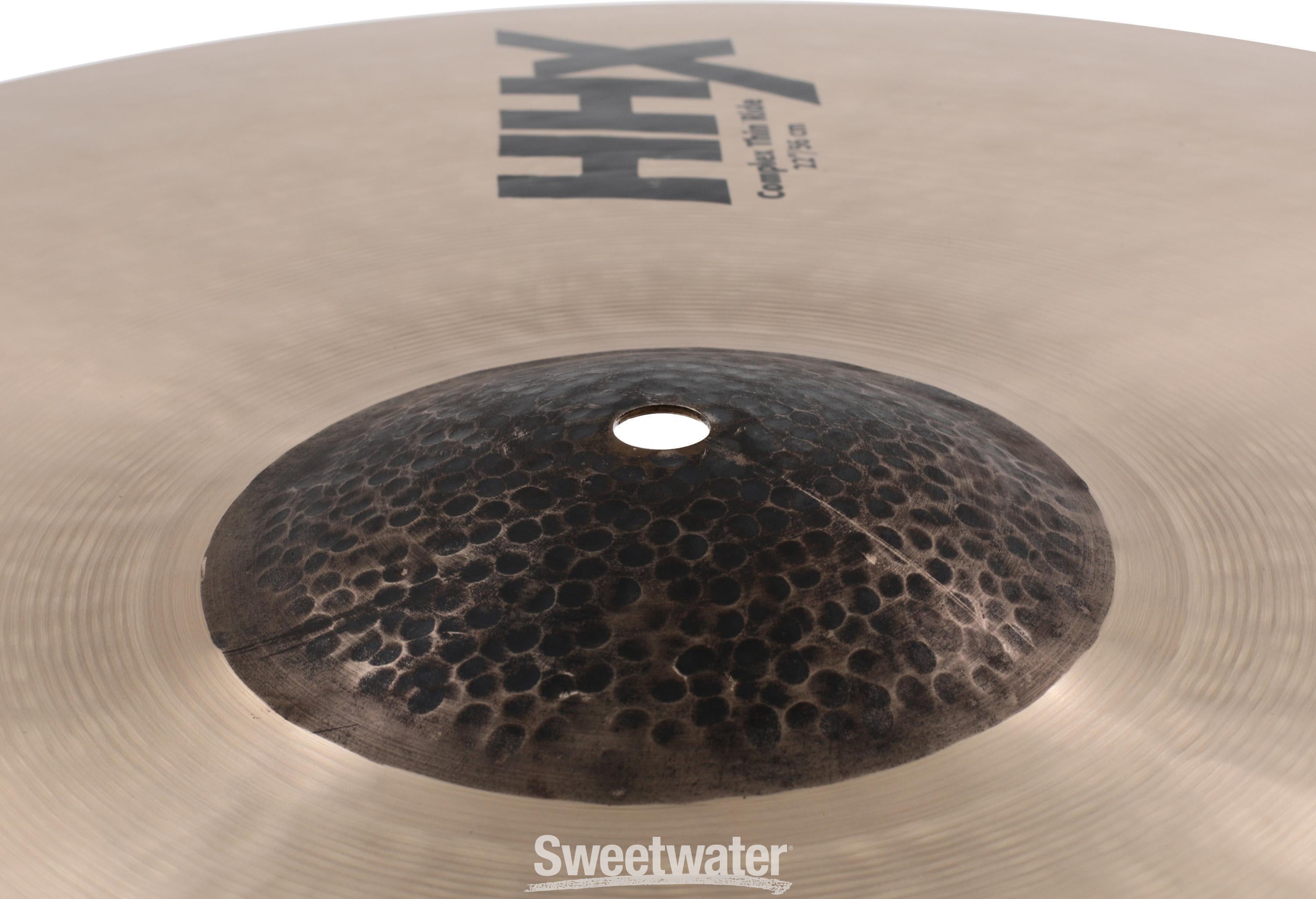 Sabian 22 inch HHX Complex Thin Ride Cymbal | Sweetwater