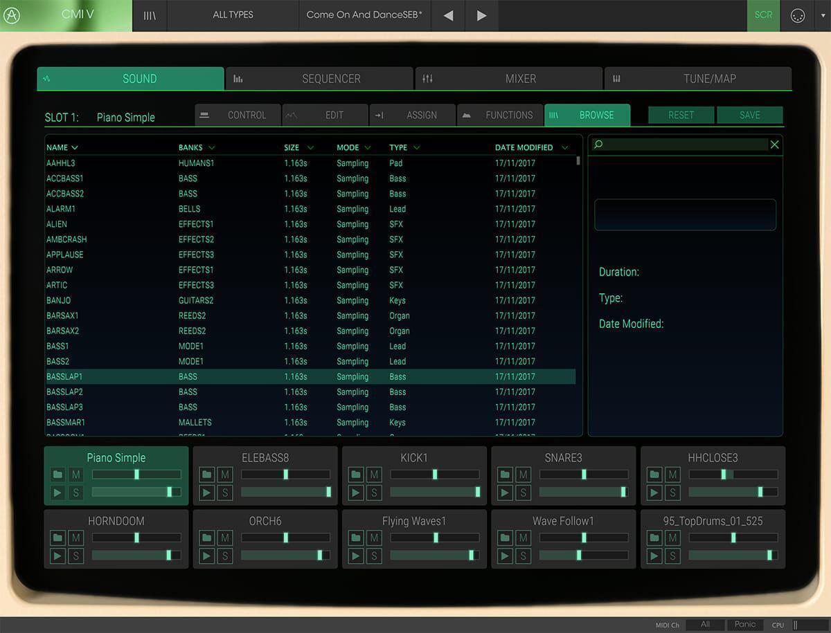 Photo of Arturia CMI V Digital Workstation Software Instrument