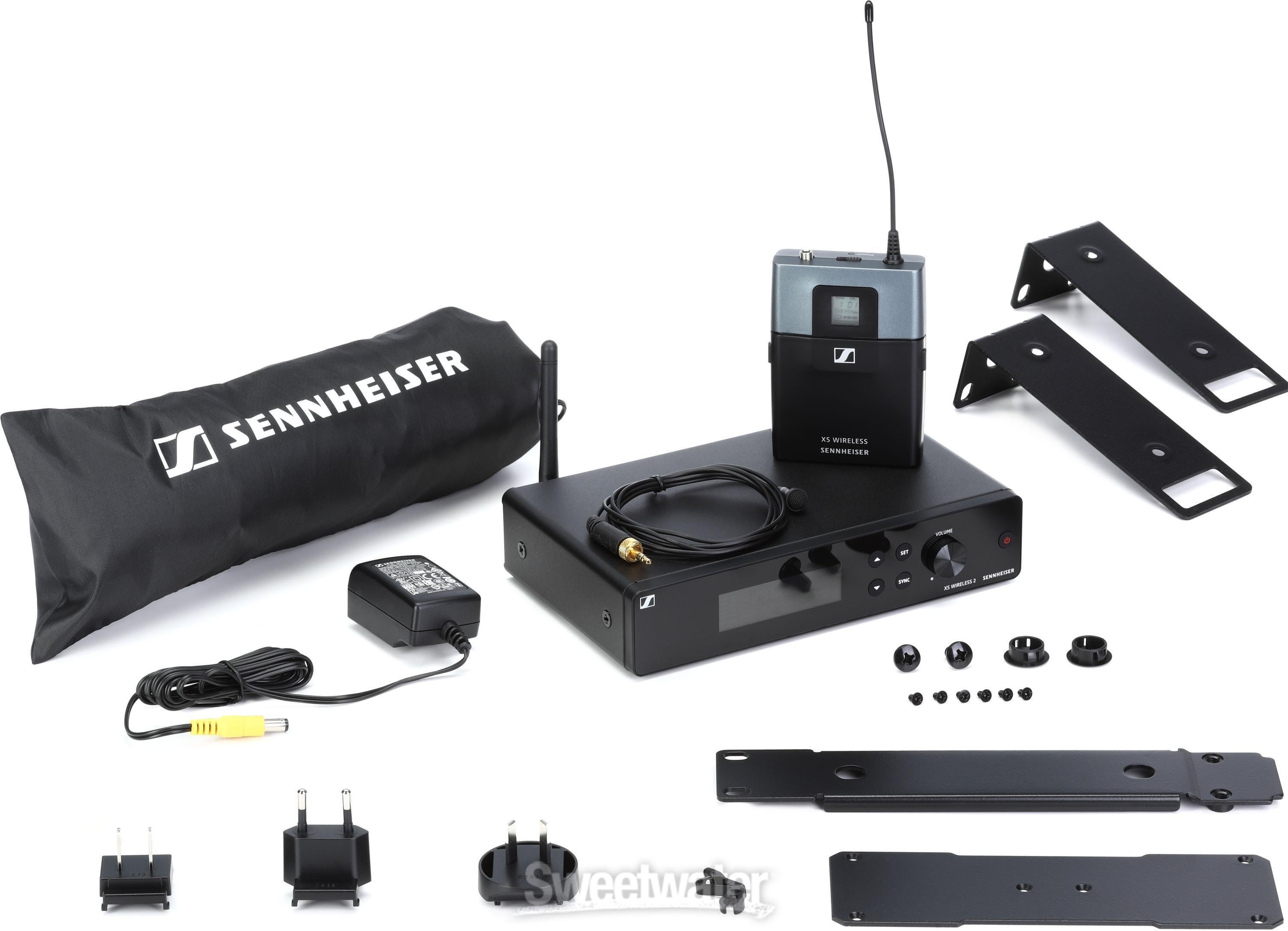 Sennheiser XSW 2-ME2 Wireless Lavalier Microphone System - A Range