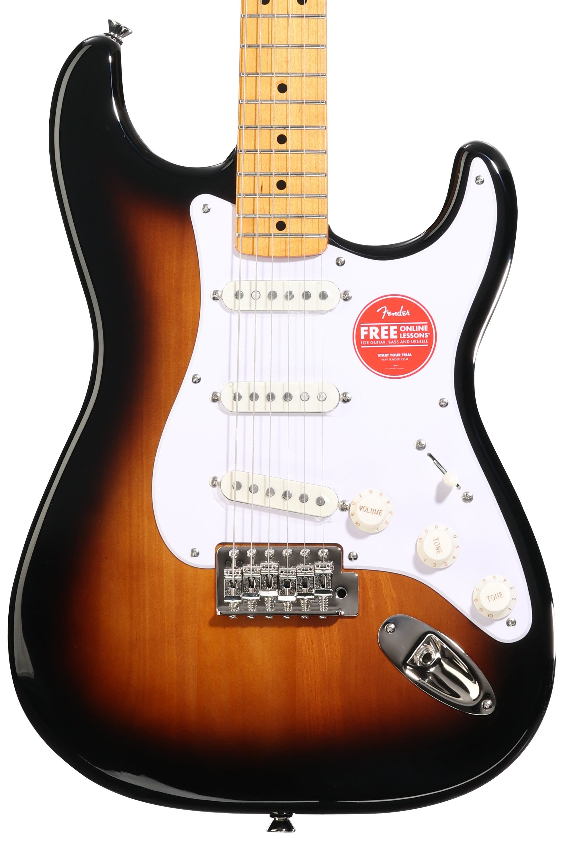 Squier Classic Vibe '50s Stratocaster - 2-Color Sunburst | Sweetwater