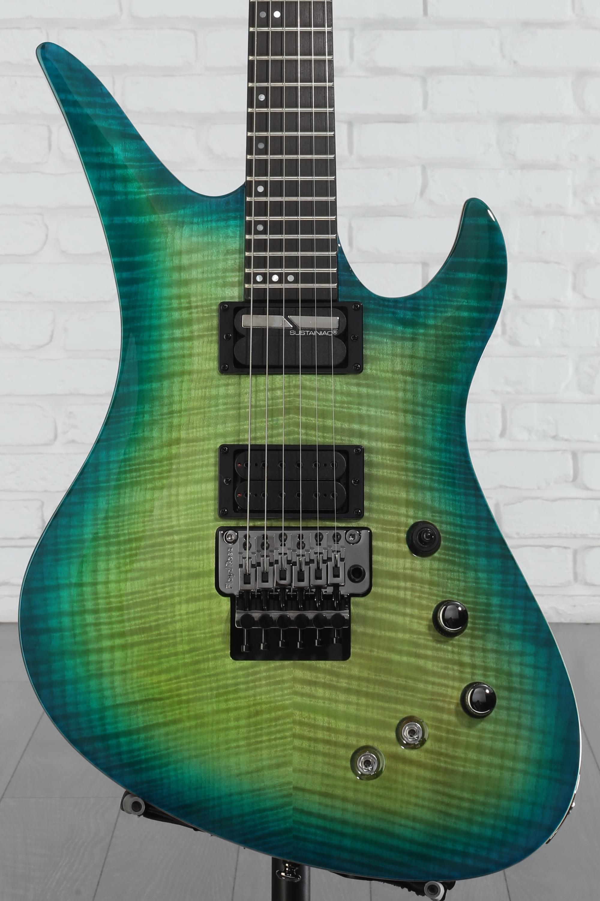 Schecter BlackJack SLS Avenger FR-S - Aquaburst - Sweetwater