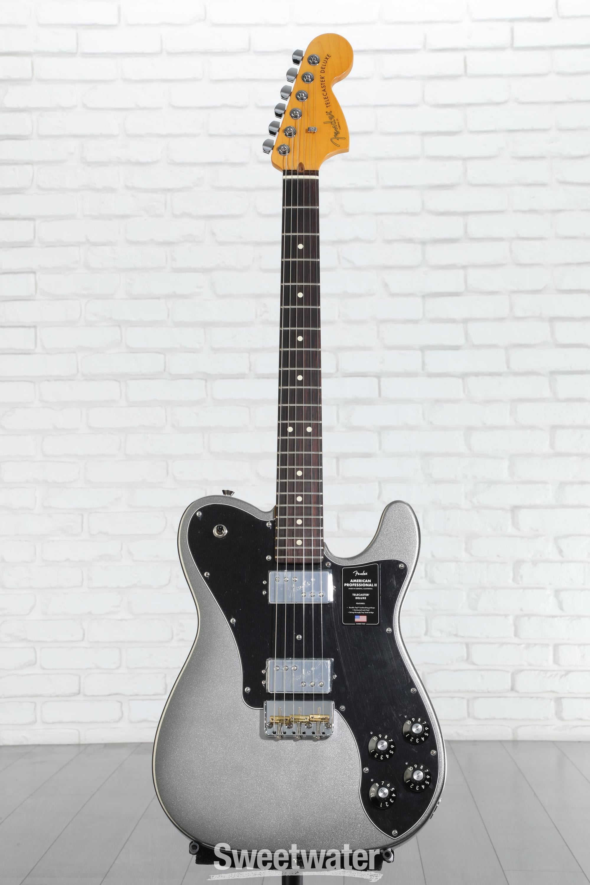 Fender American Professional II Telecaster Deluxe - Mercury with