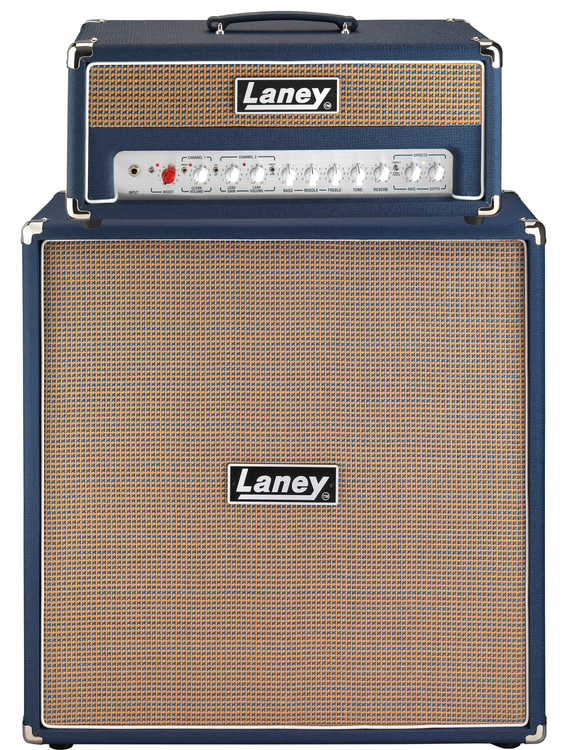 Laney LF-Supertop 120-watt Amplifier Head with LF412 240-watt 4x12