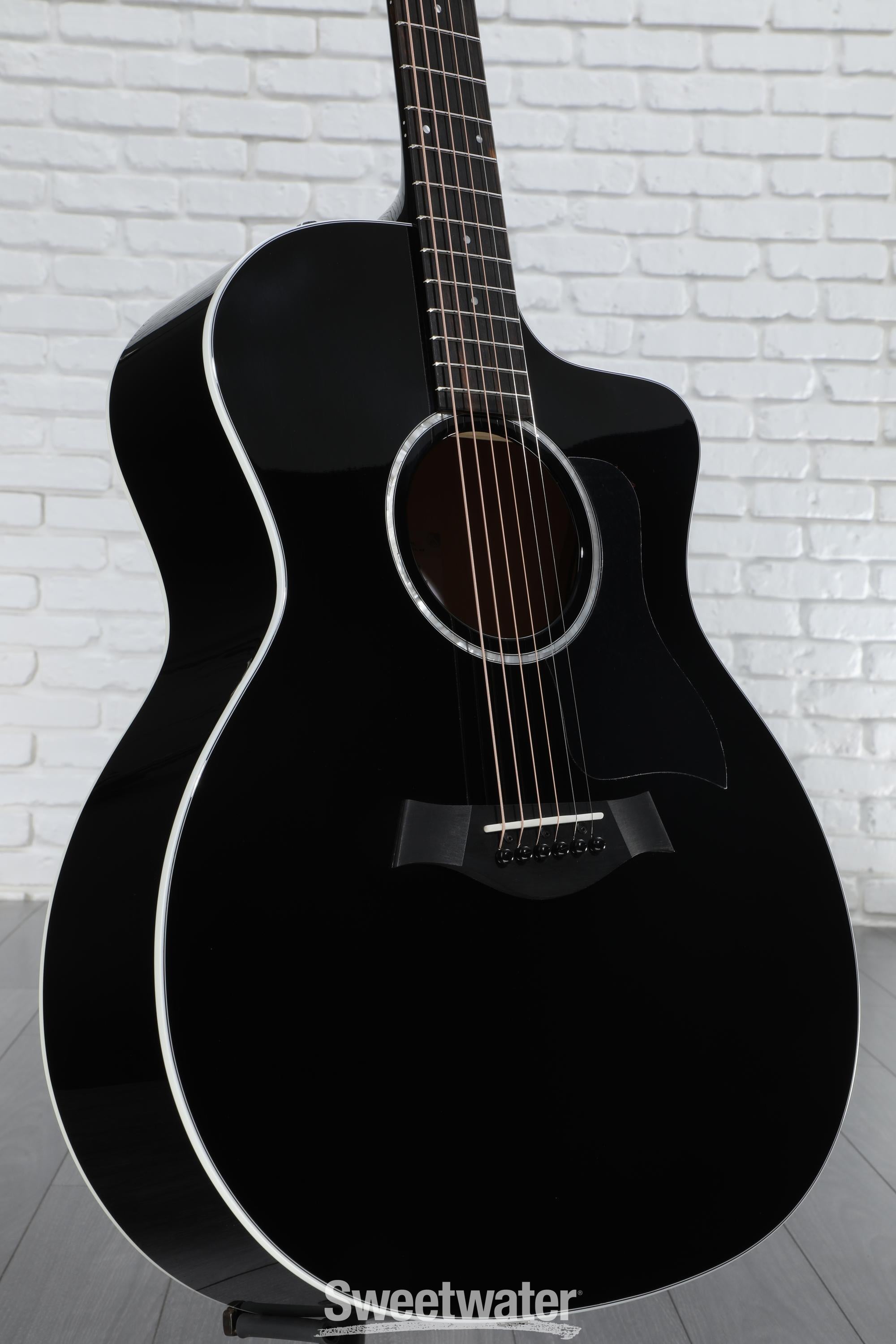 Taylor 214ce Plus Acoustic-electric Guitar - Black | Sweetwater