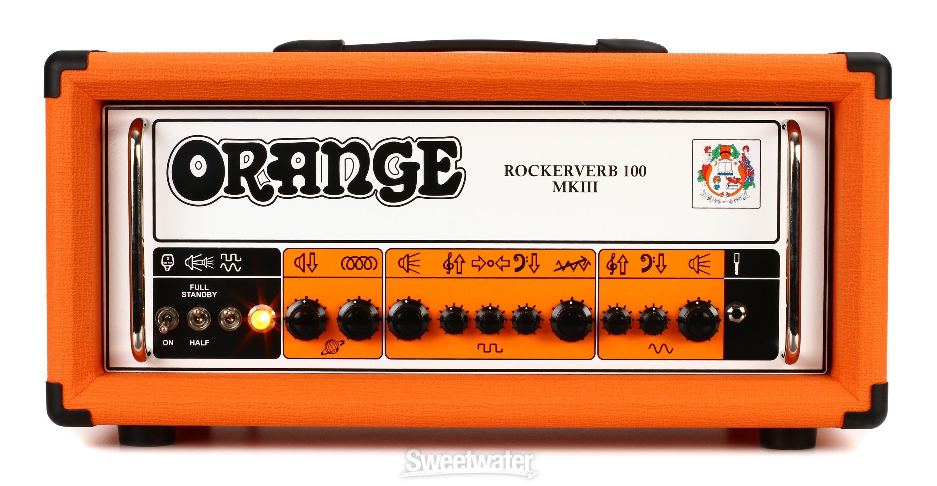 Orange Rockerverb 100 MKIII - 100-watt 2-channel Tube Head