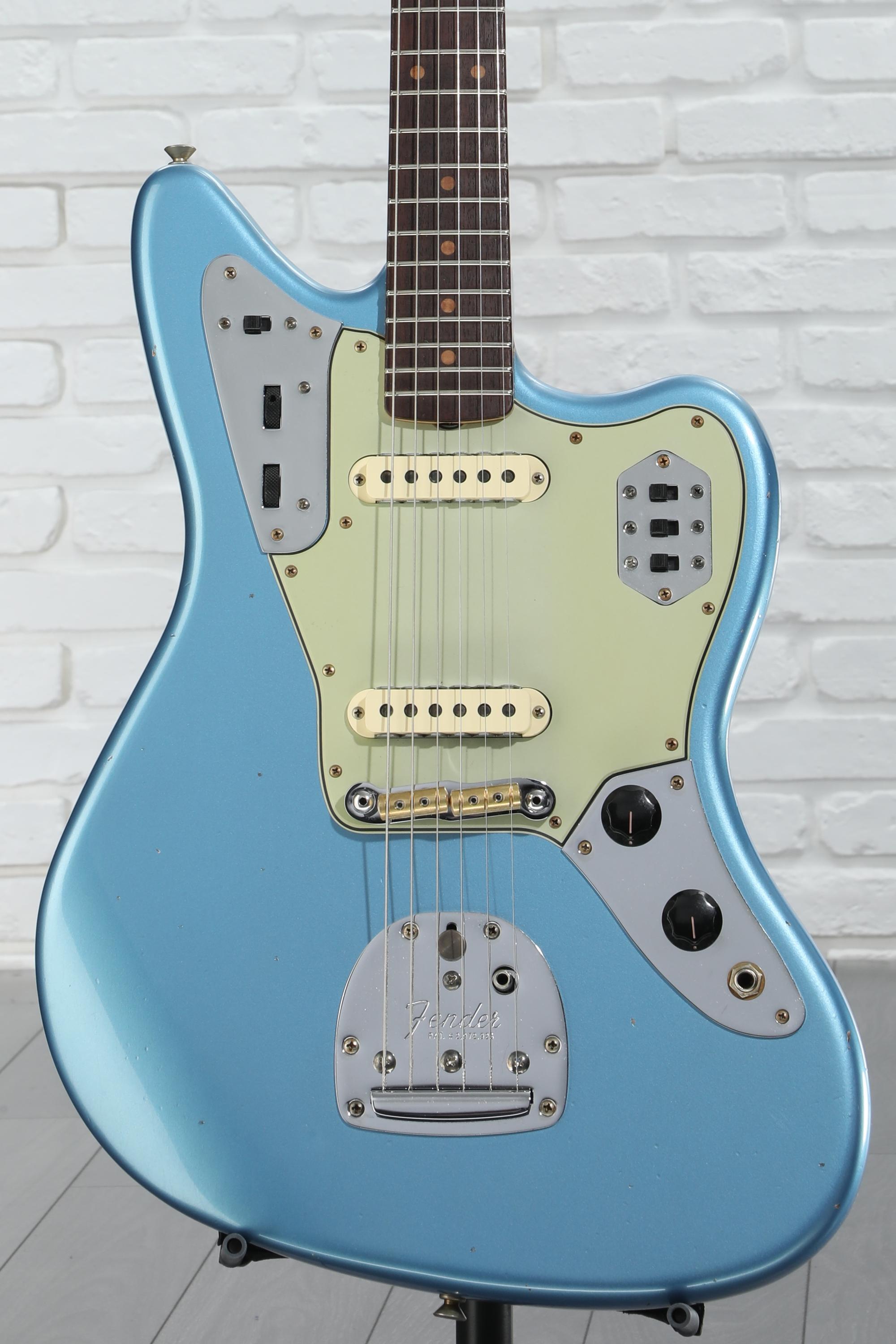 注目のブランド Guitar Electric Jaguar 1964 Shop Custom Fender - Aged Faded ギター
