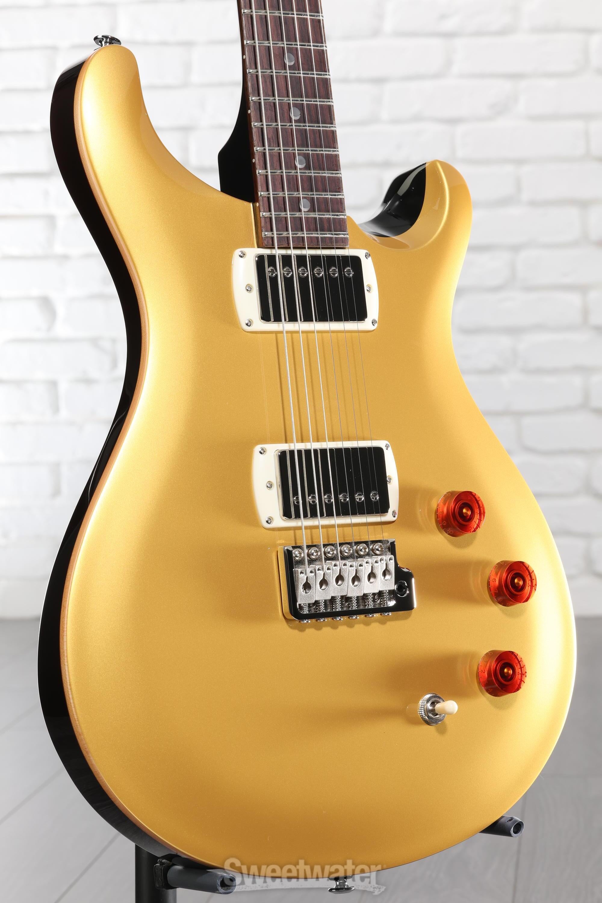 PRS SE DGT David Grissom Solidbody Electric Guitar - Gold Top