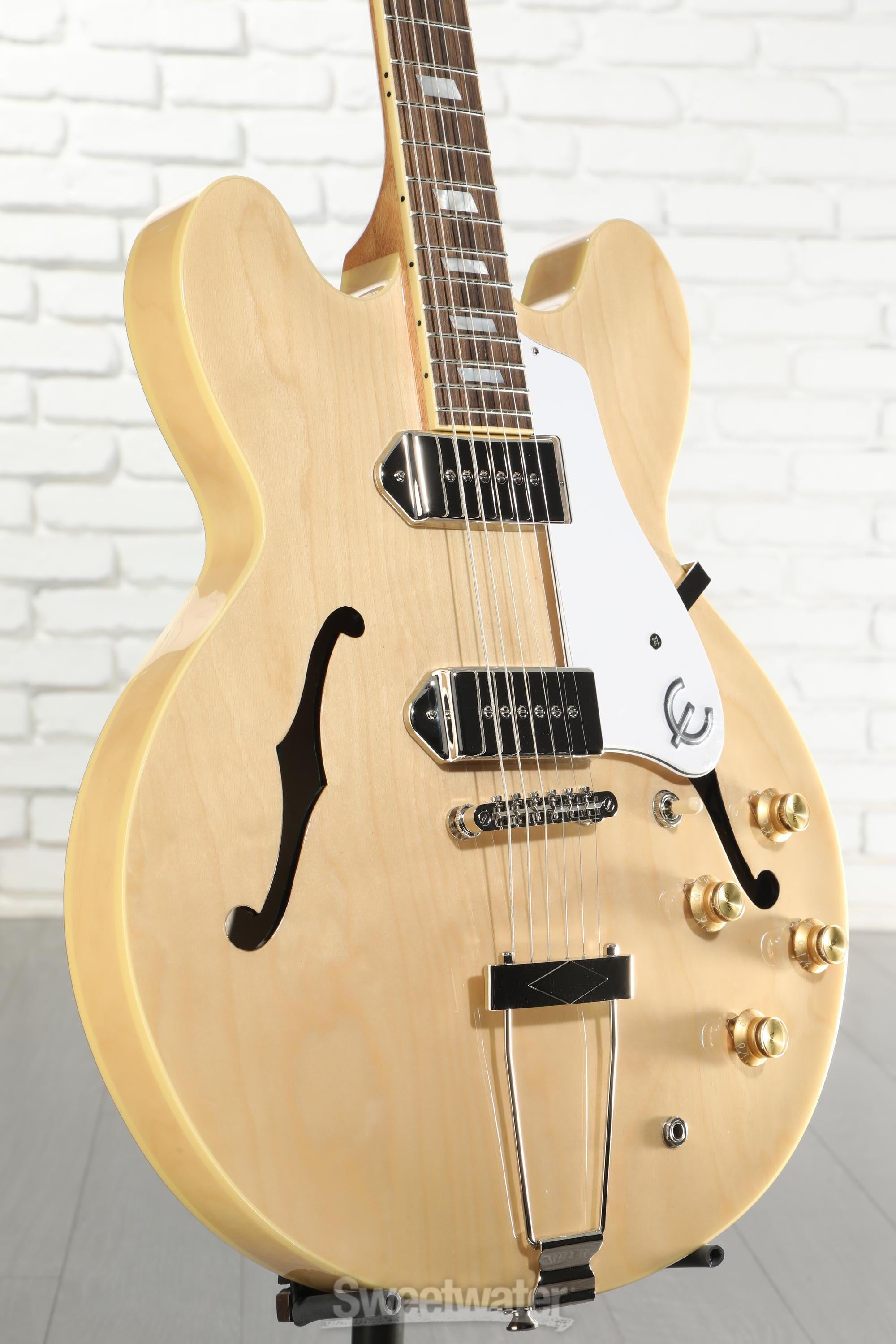 Epiphone Casino Hollowbody Electric Guitar - Natural Reviews